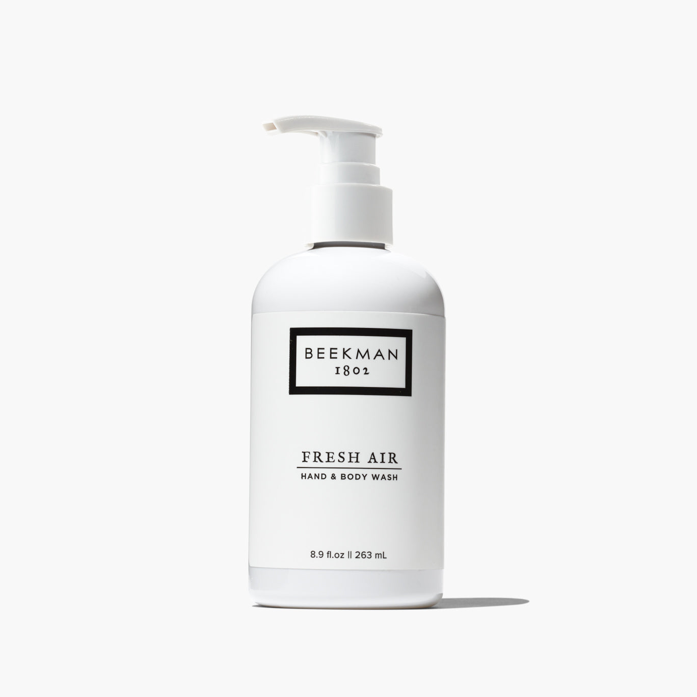 Natural Fresh Air Hand & Body Wash - Gentle Moisturizing Cleanser for All Skin Types - Perfect for Home, Gym & Travel Use