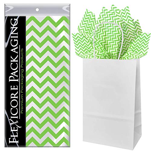 Lime Green Chevron