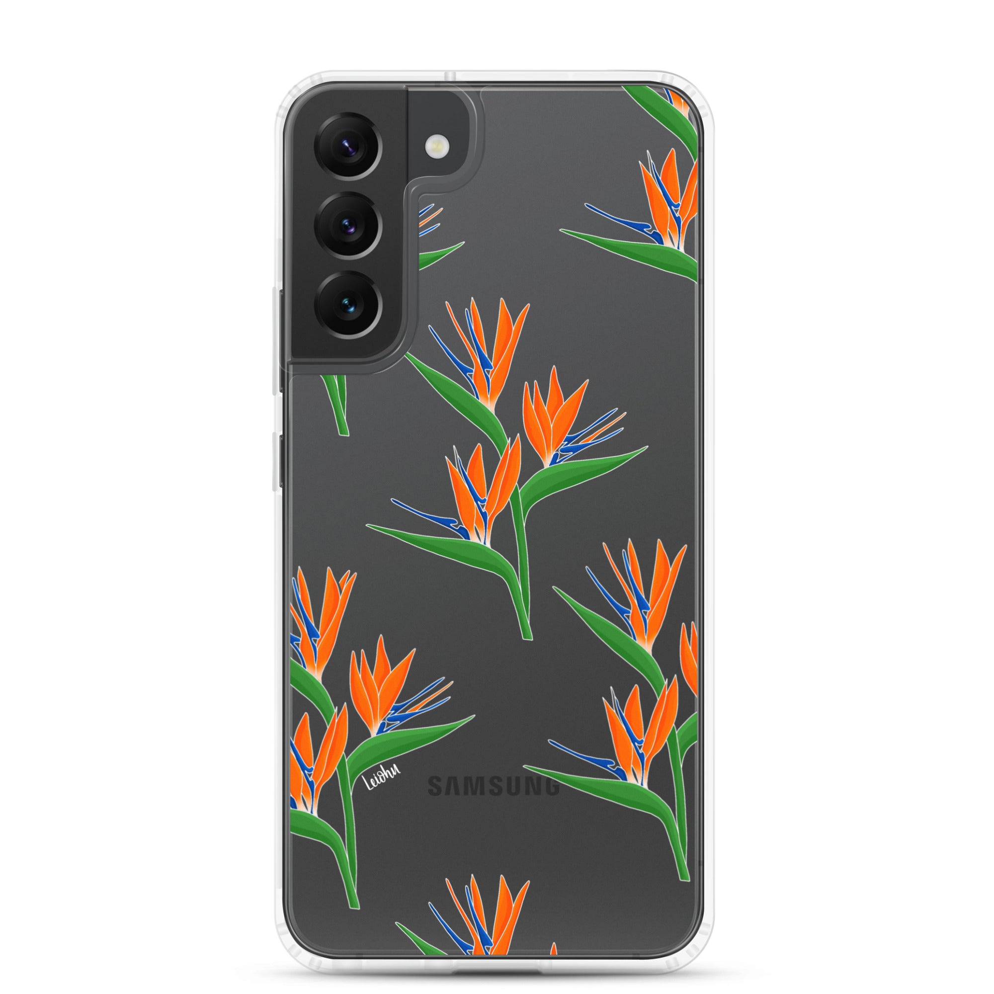 Bird of Paradise Clear Phone Case for Samsung Galaxy - Slim Protective Cover for Everyday Use & Travel