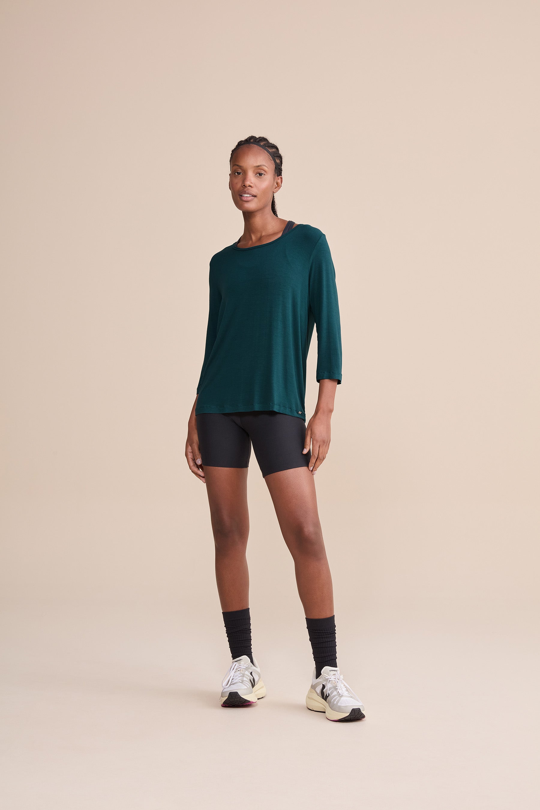 Stylish Long Sleeve Cross Back Viscose Blouse for Women | Comfortable & Breathable | Perfect for Office, Date Night & Fall Layering