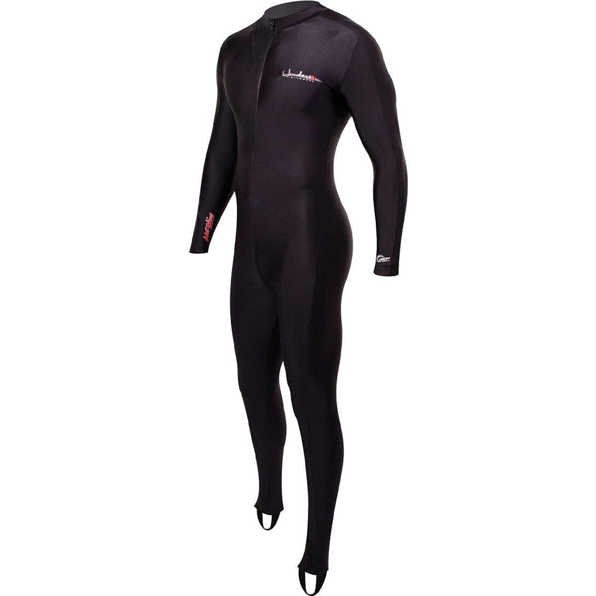 Henderson HotSkins Unisex Polyolefin Wetsuit with Spine Pad - Black Size L for Scuba Diving, Surfing & Water Sports