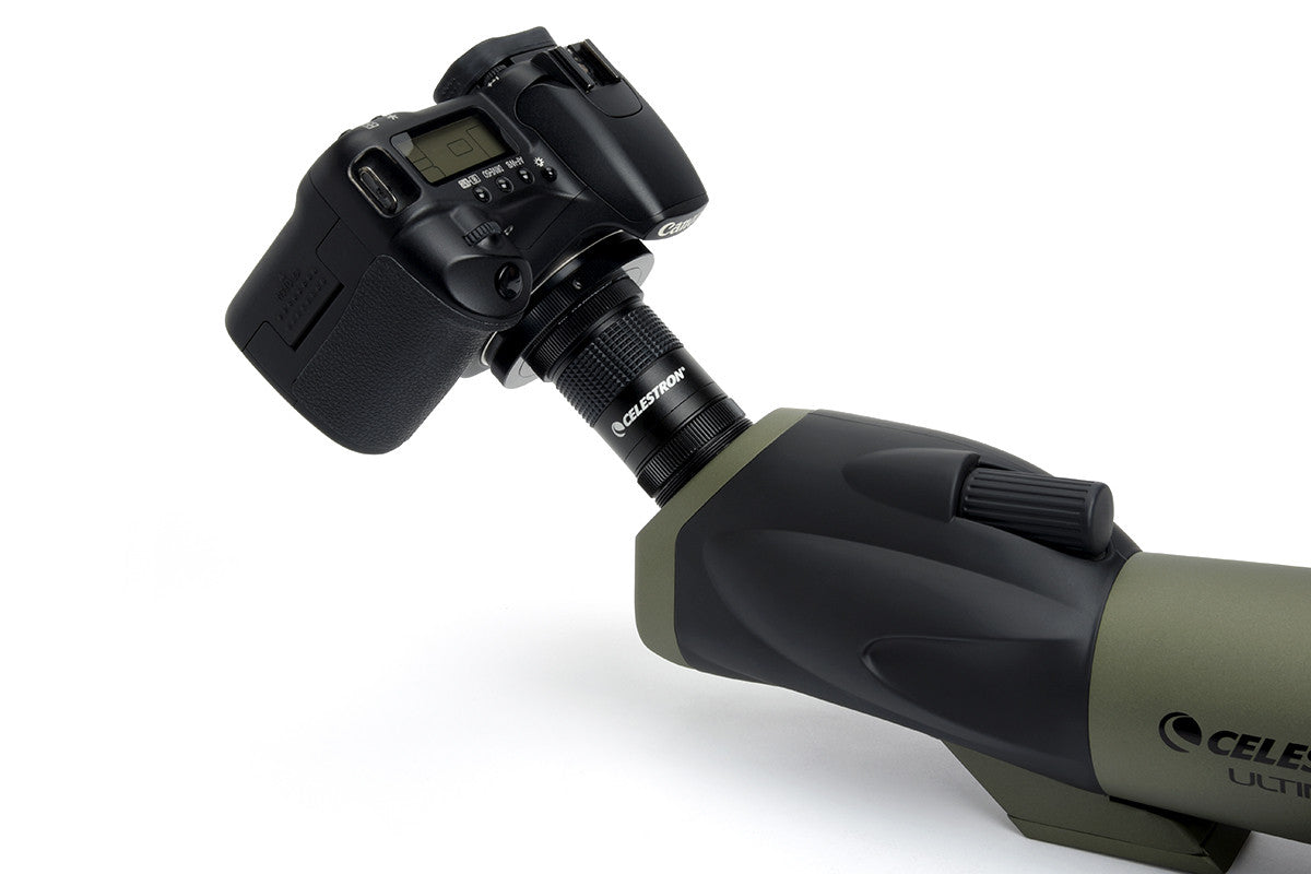 Ultima 18 55x65mm Angled Zoom Spotting Scope - High Power Magnification for Bird Watching, Hunting & Target Shooting | Waterproof & Fogproof Design for Outdoor Adventures