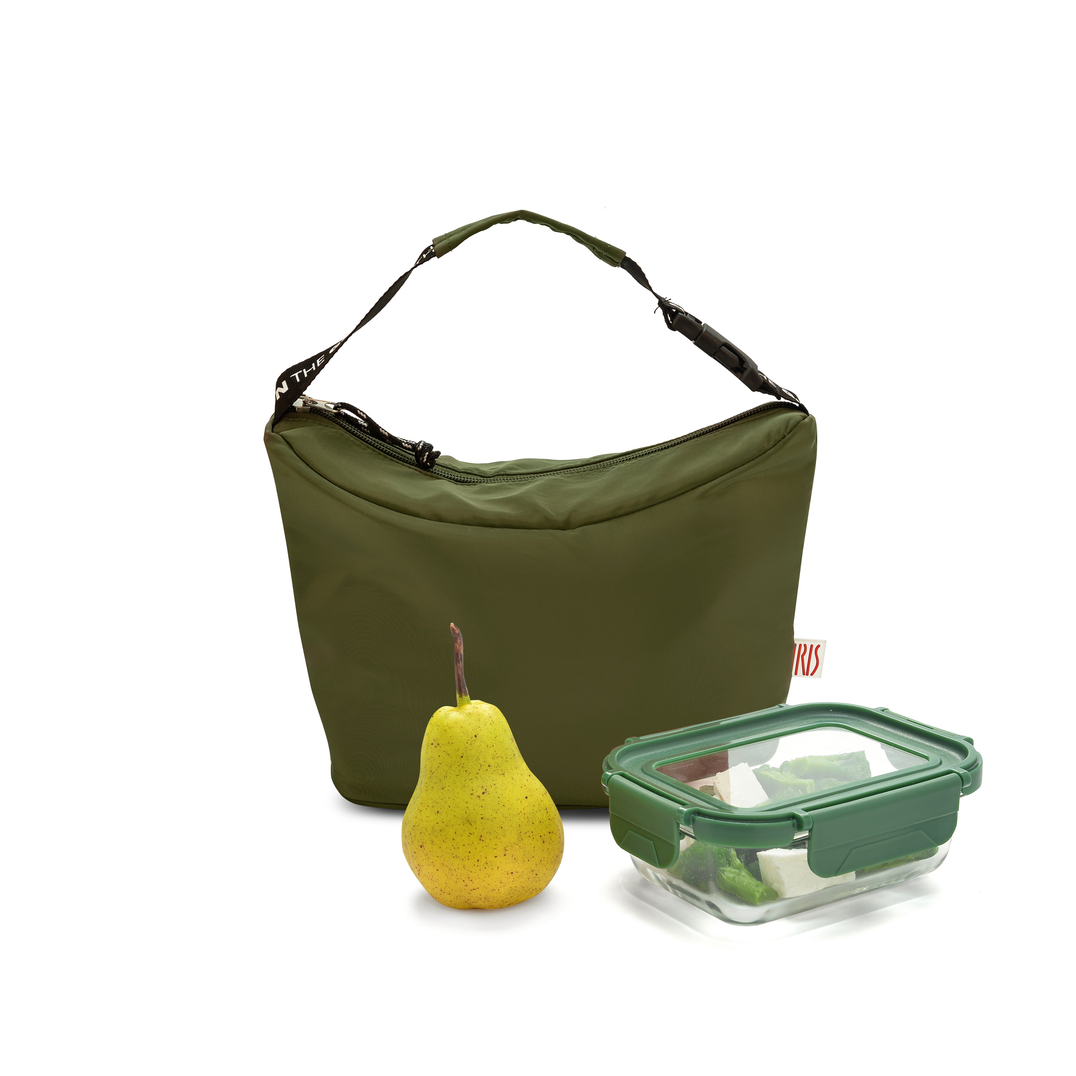 Insulated Hanging Lunch Bag for Work, School & Travel - Olive Green | Portable & Leak-Proof Meal Container for Office, Picnics & Outdoor Activities