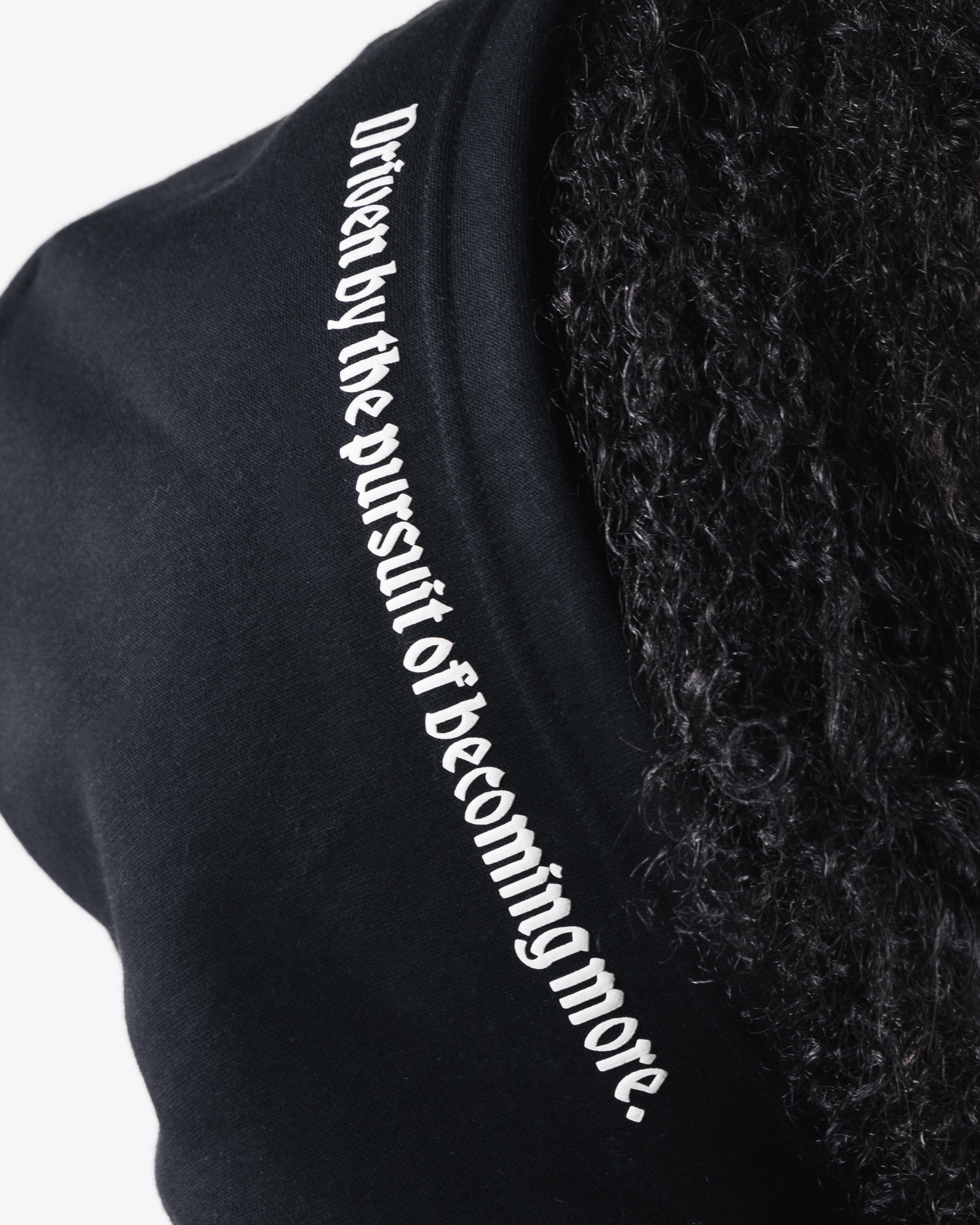 Script Hoodie - Black | Stylish & Comfortable Pullover Sweatshirt for Men & Women | Perfect for Casual Wear, Gym, and Outdoor Activities