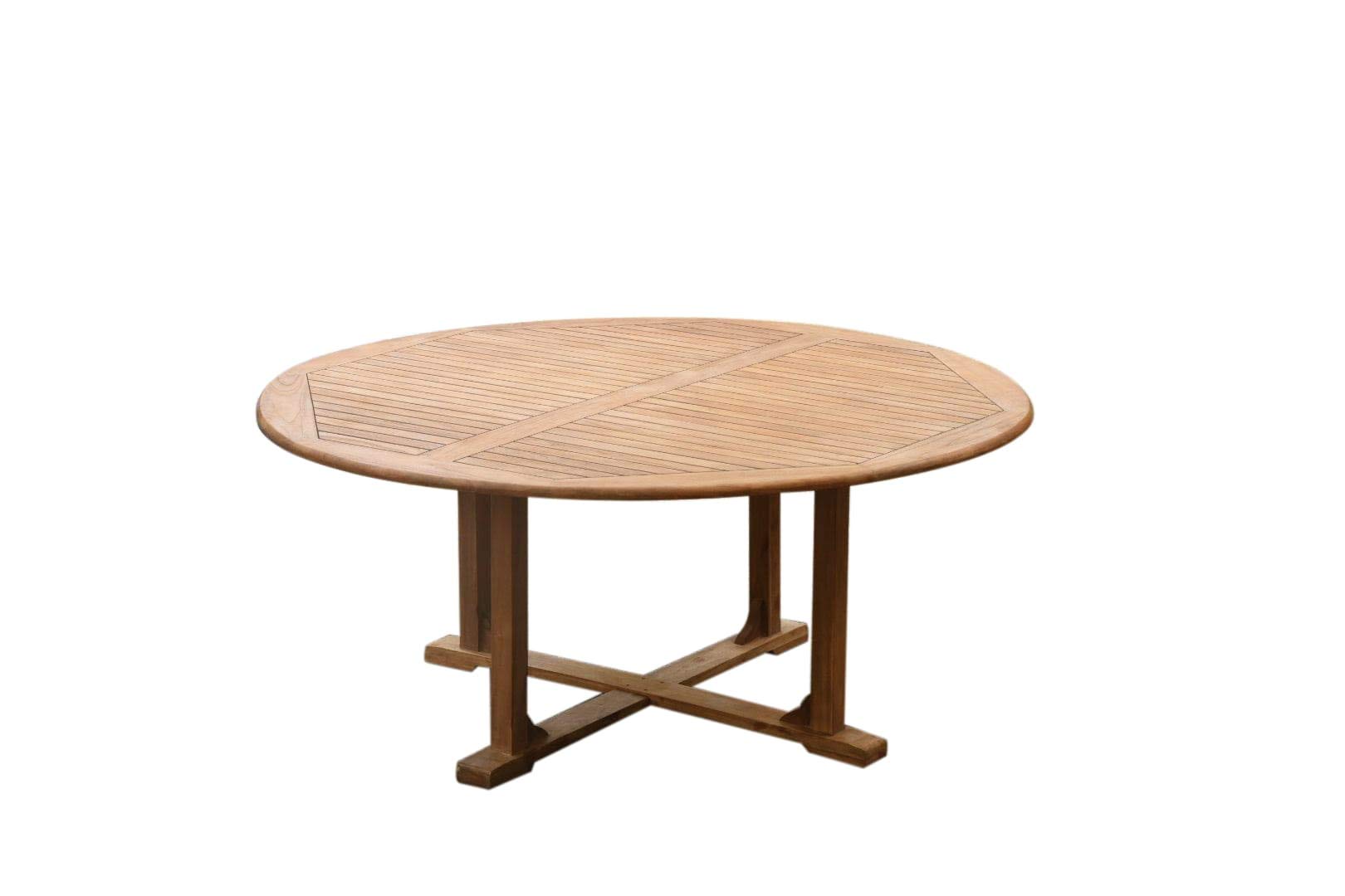Premium 6-Piece Teak Wood Dining Set with 60