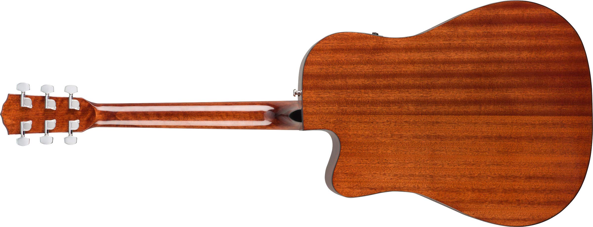 Fender CD-60SCE All Mahogany Solid Top Acoustic-Electric Guitar Bundle with Hard Case, Tuner, Strap & Accessories | Perfect for Beginners, Live Performances & Home Recording