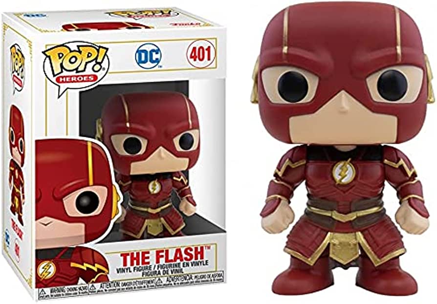 DC Comics The Flash Pop! Vinyl Figure #401 - Imperial Palace Edition | Collectible Superhero Action Figure for Display, Gifts & DC Fans
