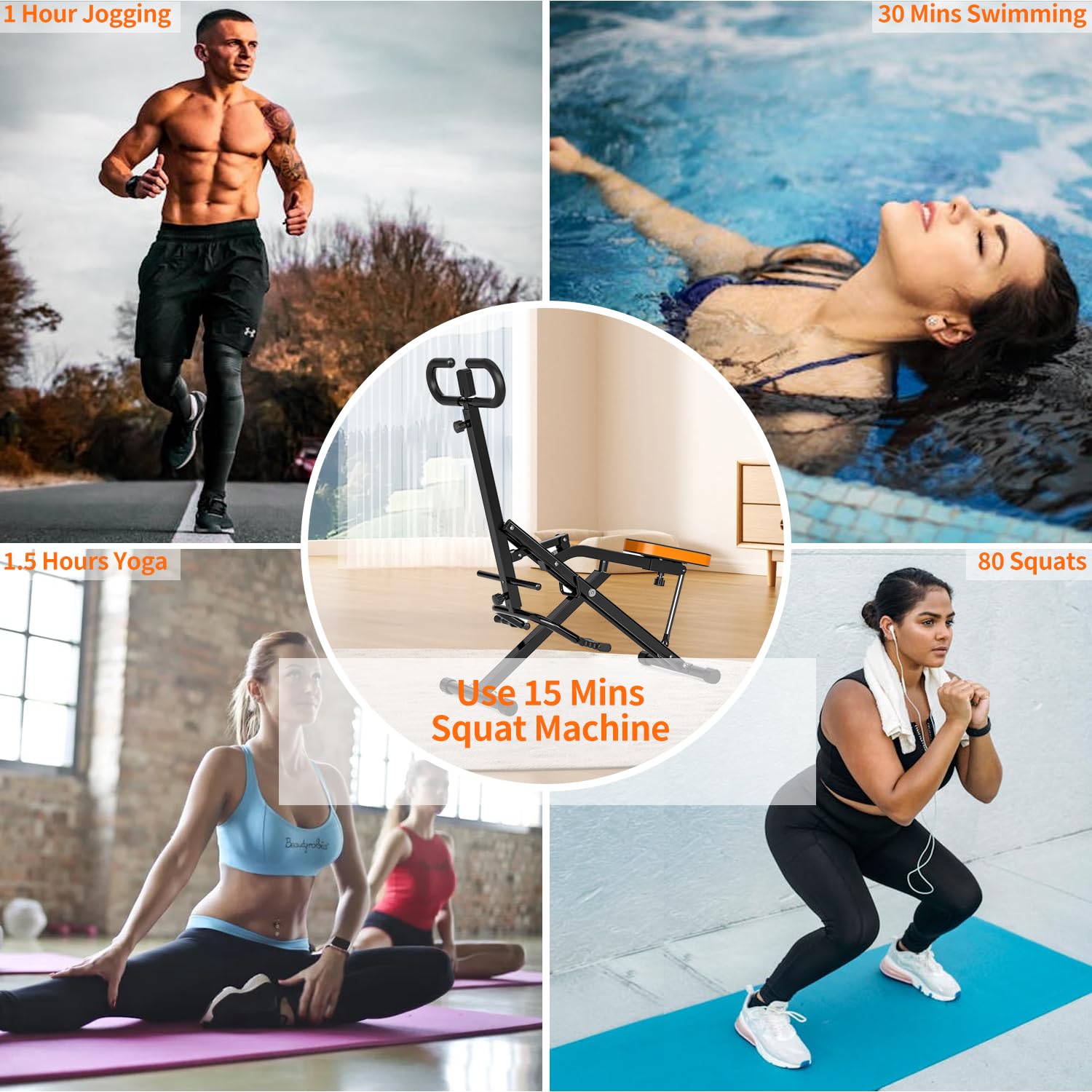 **Magnetic Rowing Machine for Home Workout - Adjustable 8-Speed Resistance, 265 LBS Weight Capacity, Phone/Tablet Holder - Burn Fat & Build Muscle - Perfect for Cardio, Strength Training & Full-Body Fitness**
