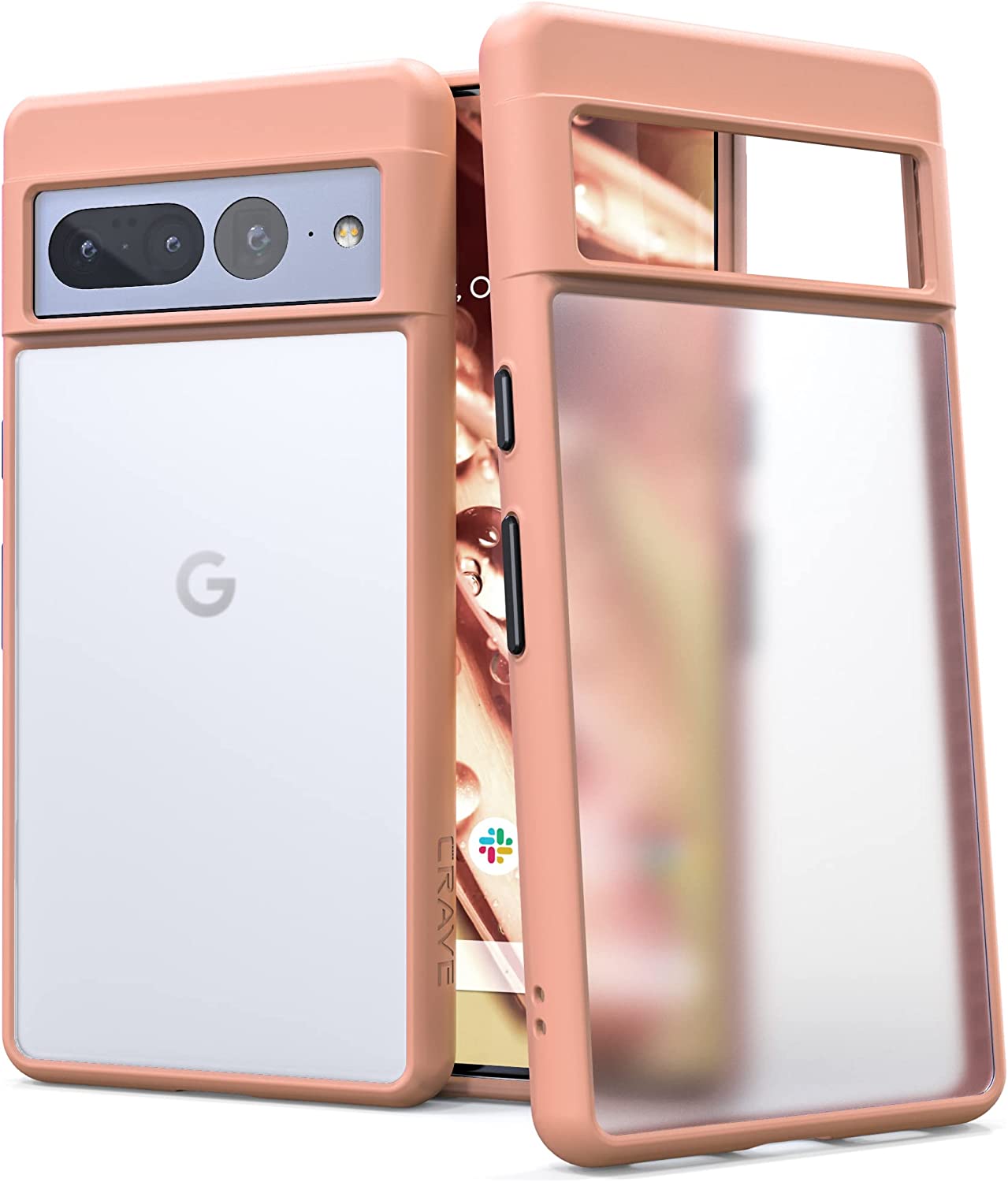 Google Pixel 7 Pro Case - Shockproof Protective Cover with Military-Grade Drop Protection | Slim Fit Phone Case for Pixel 7 Pro (Slate Color) | Perfect for Outdoor Activities, Travel & Daily Use