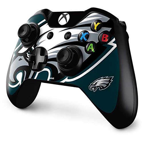 Officially Licensed NFL Philadelphia Eagles Large Logo Gaming Skin Decal for Xbox One Controller - Perfect for Gaming Enthusiasts & Eagles Fans