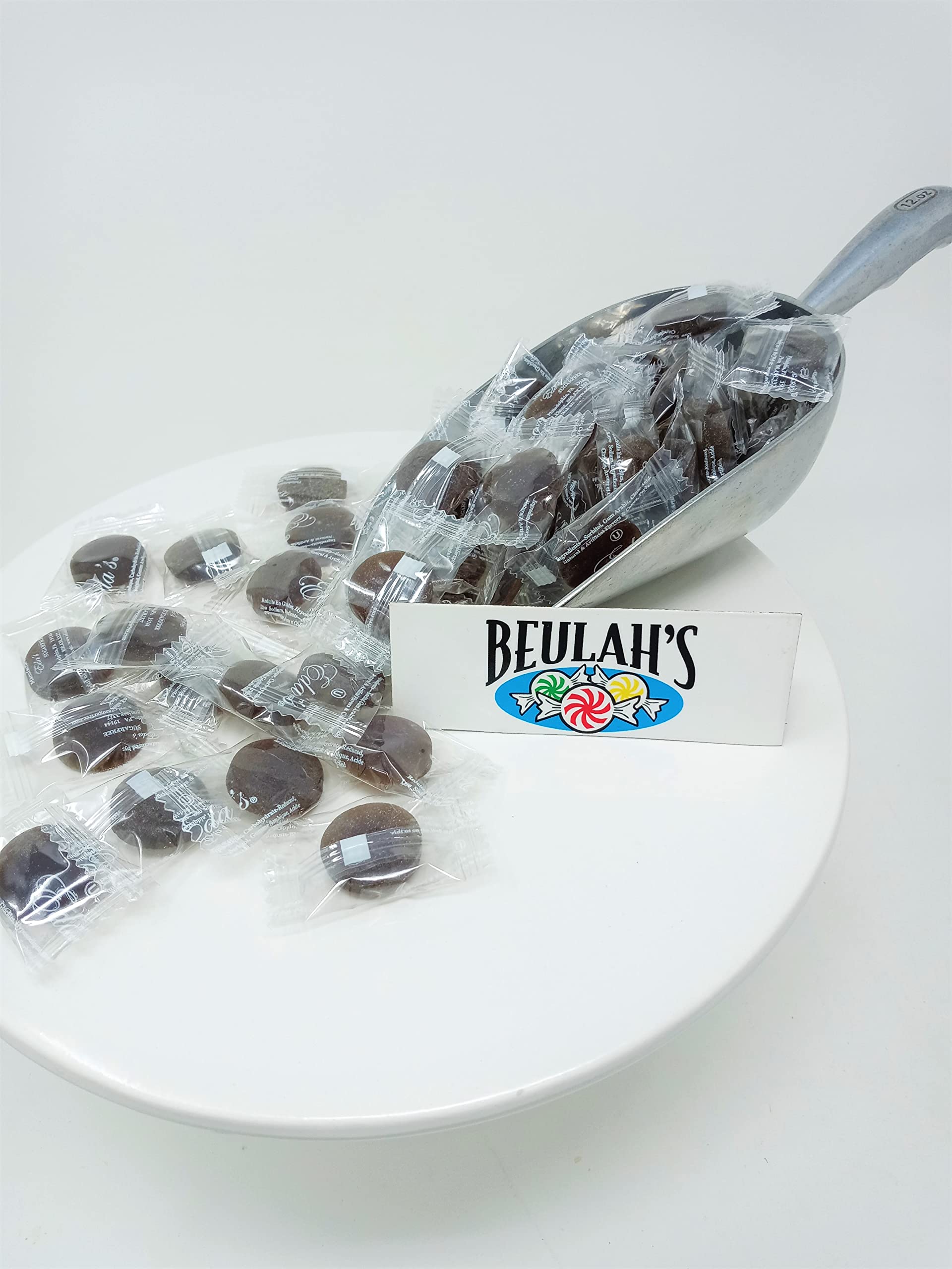 Sugar Free Butter Rum Hard Candy - 1 Pound Bag of Delicious Low Carb Keto-Friendly Treats - Perfect for Gifts, Parties & Holiday Snacking