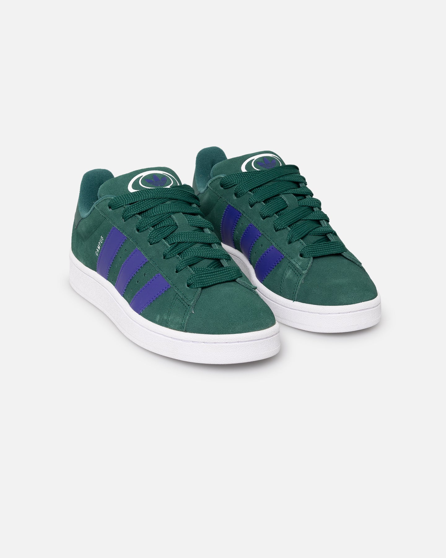 Adidas Women's Campus 00s Sneakers - Green & White Retro Running Shoes for Women | Casual Wear, Street Style, Gym & Everyday Comfort