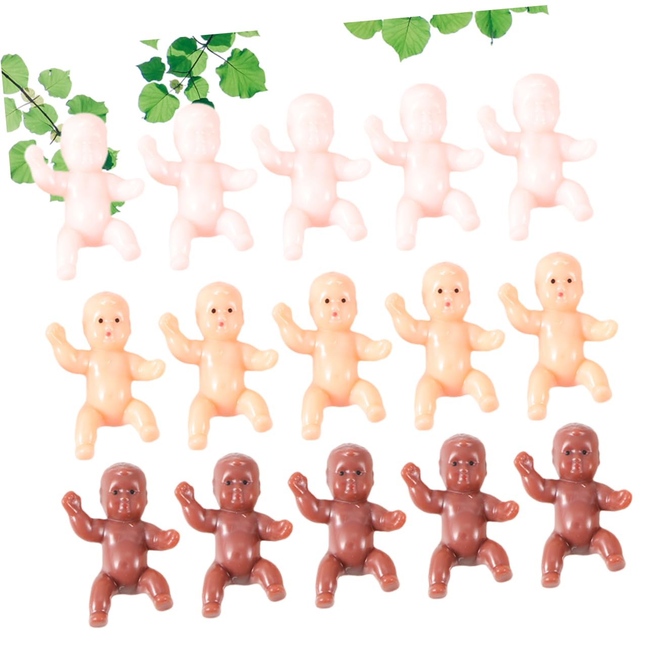 DRESSOOS 120pcs Bath Toys Set - Mini Human Figure Shower Play Kit with Ice Cube Shapes for Kids | Fun Bathtime & Pool Party Activities