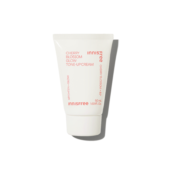 Innisfree Cherry Blossom Glow Tone Up Cream - Brightening Moisturizer for Radiant Skin | Perfect for Daily Skincare & Makeup Base