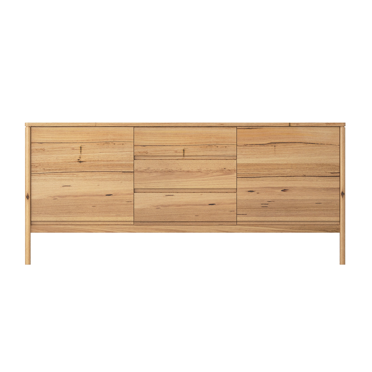 Sol Studio Emilia Buffet - Modern Wood Sideboard with Storage for Dining Room, Living Room & Entryway - Perfect for Home Decor & Organization