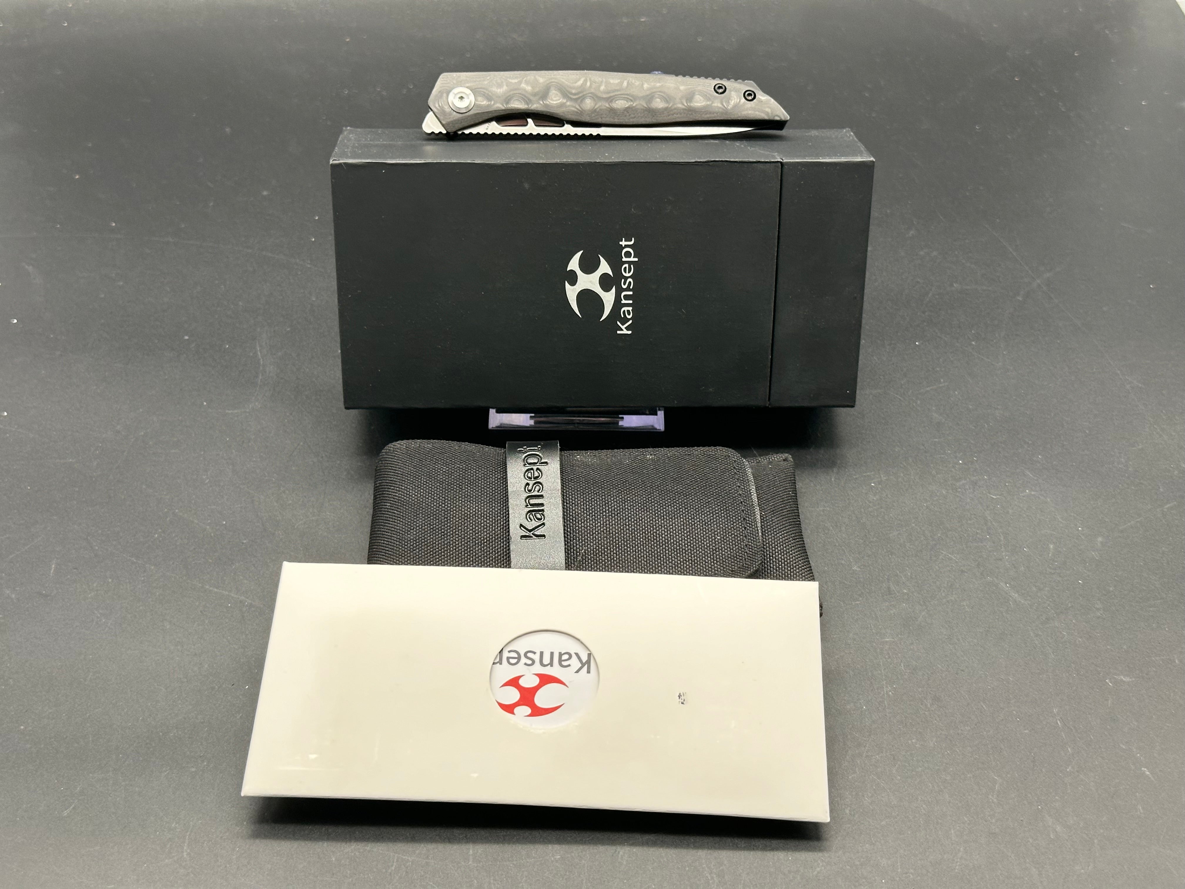KANSEPT Lucky Star Flipper Knife - 3.54