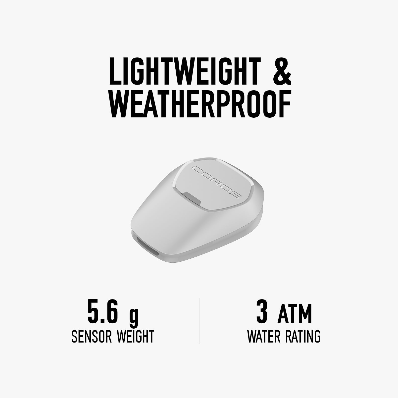 COROS POD 2 Running Sensor - Accurate Indoor & Treadmill Distance Tracker | Real-Time Pace Monitor | GPS Data Enhancer | Shoe/Waistband Clip | Compatible with COROS Watches | Perfect for Runners, Gym Workouts & Indoor Training