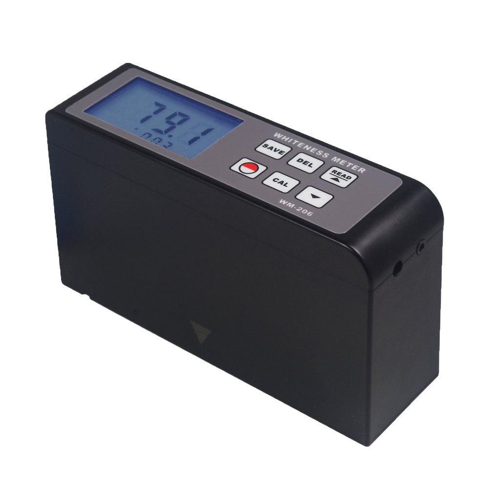 WM-206 R457 Blue Light Whiteness Meter | Digital Leucometer for Measuring Whiteness Degree of Powder, Paint, Paper & Salt | Lab & Industrial Quality Control
