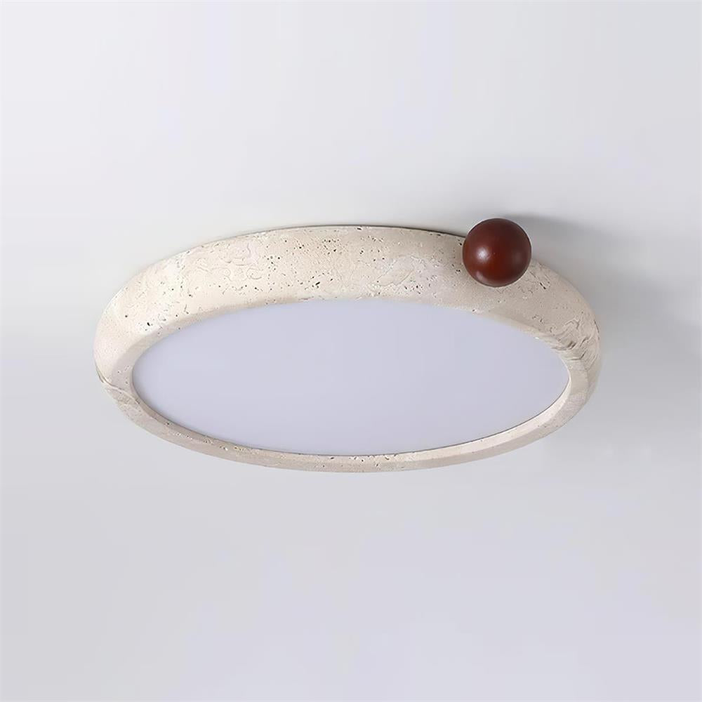 Beige & Walnut Color