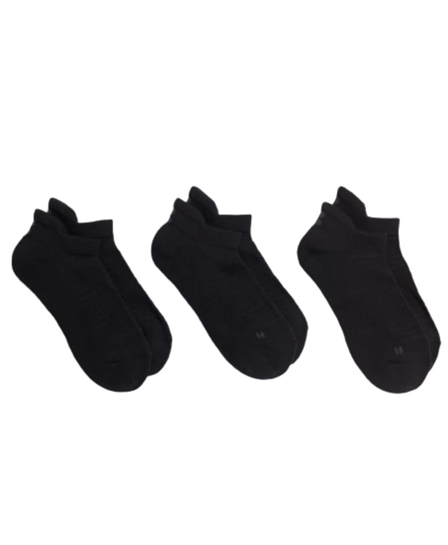Sweaty Betty Women's Non-Slip Workout Socks 3 Pack - Breathable Athletic Socks for Running, Yoga & Gym Training