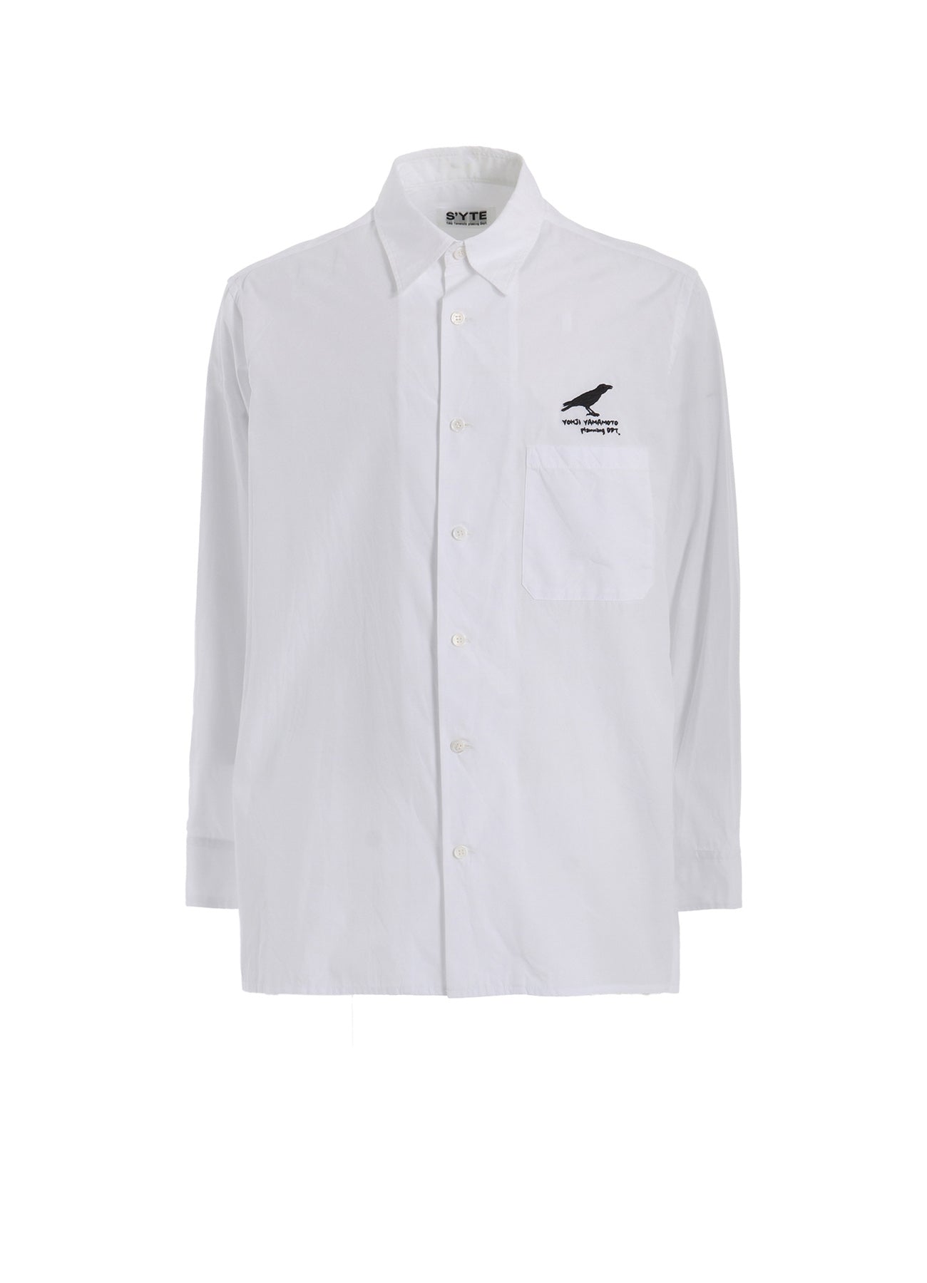 Stylish Cotton Broad Crow Embroidered Shirt for Men & Women | Casual & Formal Wear | Perfect for Office, Parties & Everyday Outfits