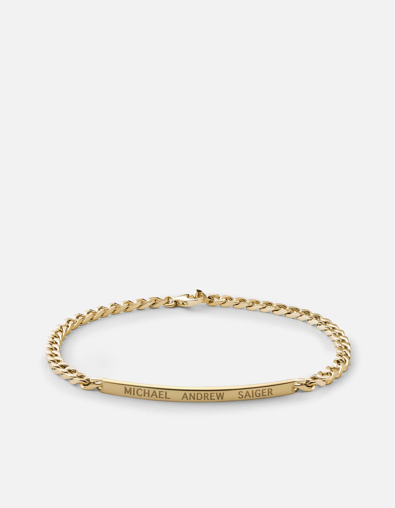 3mm ID Gold Vermeil Chain Bracelet for Women - Elegant & Dainty Jewelry for Everyday Wear, Gifts & Special Occasions