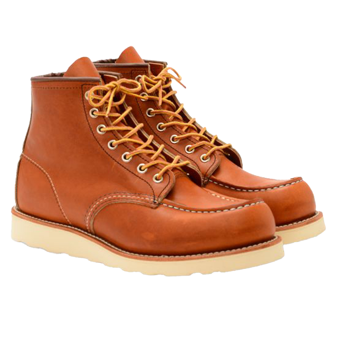 6 Inch Moc Toe Work Boots 875 Oro Legacy - Durable Leather Men's Boots for Construction, Hiking & Outdoor Work