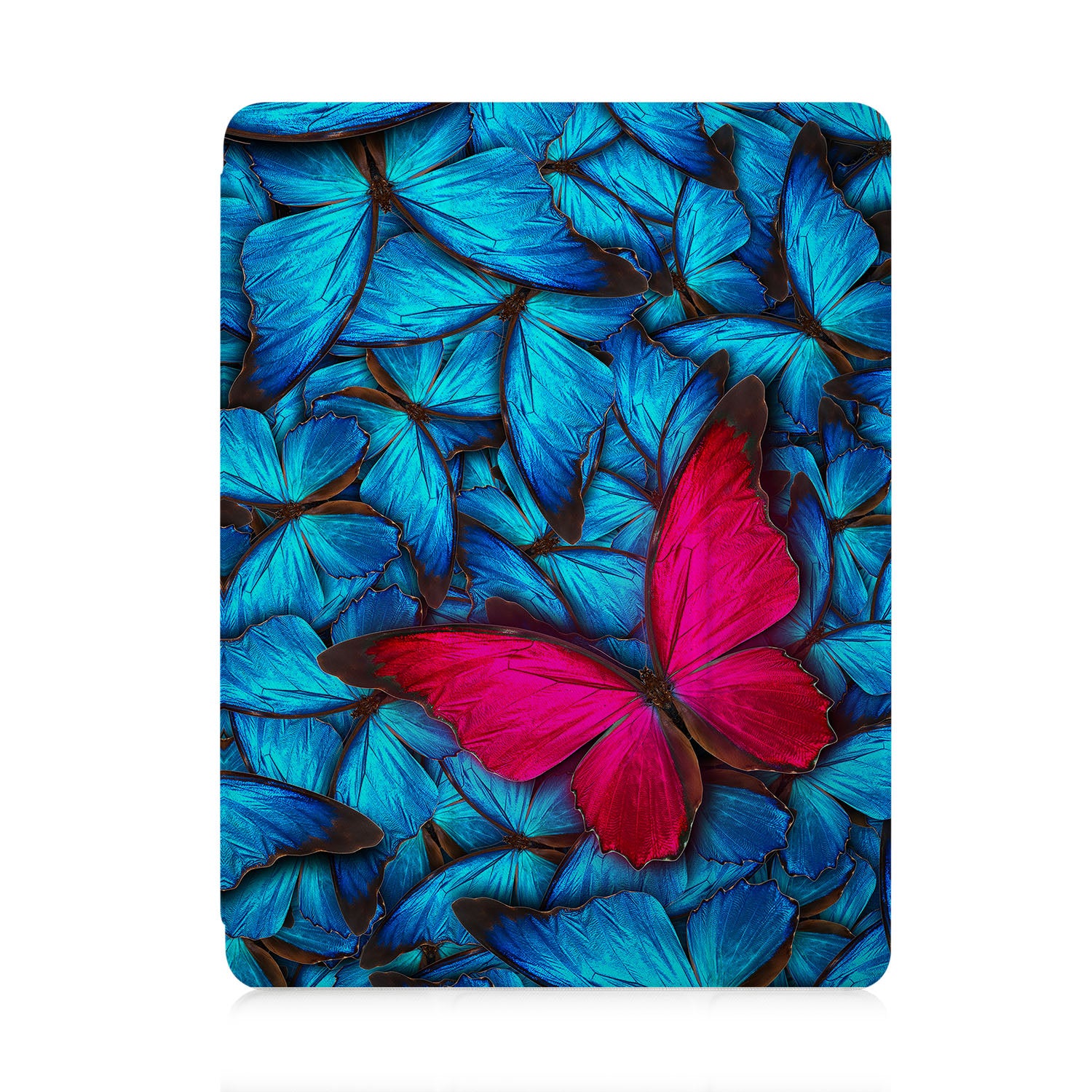 Premium iPad Trifold Case with Butterfly Design - Slim Protective Cover for iPad Air/Pro (6th/5th/4th Gen) | Perfect for Work, Travel & Home Use