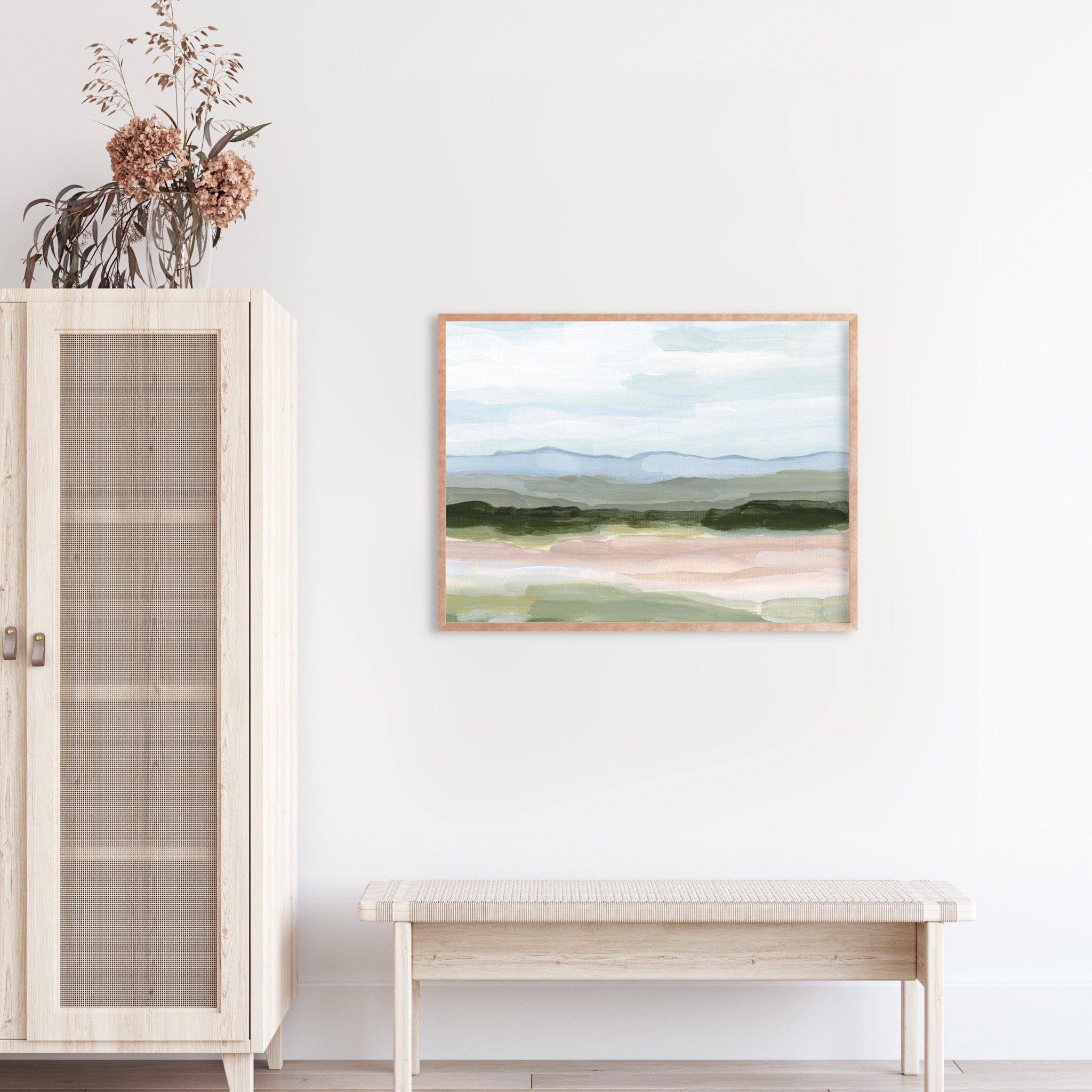 Passing Through Art Print - Modern Wall Decor for Living Room, Bedroom & Office | High-Quality Canvas Painting for Home & Gifts