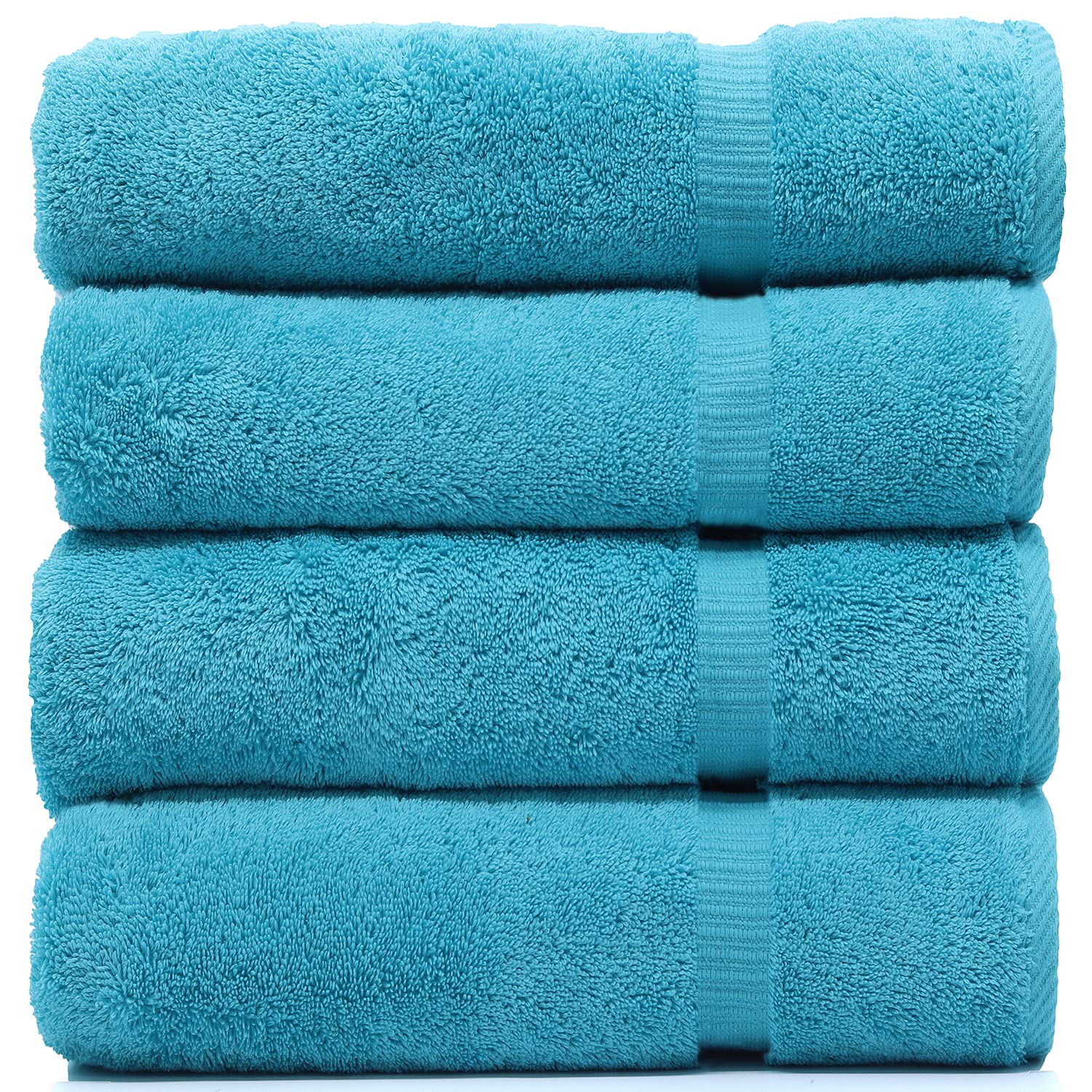 Premium 100% Turkish Cotton Bath Towel Set - 700 GSM Ultra Absorbent, Quick Dry & Eco-Friendly - Luxury Hotel & Spa Quality - 27