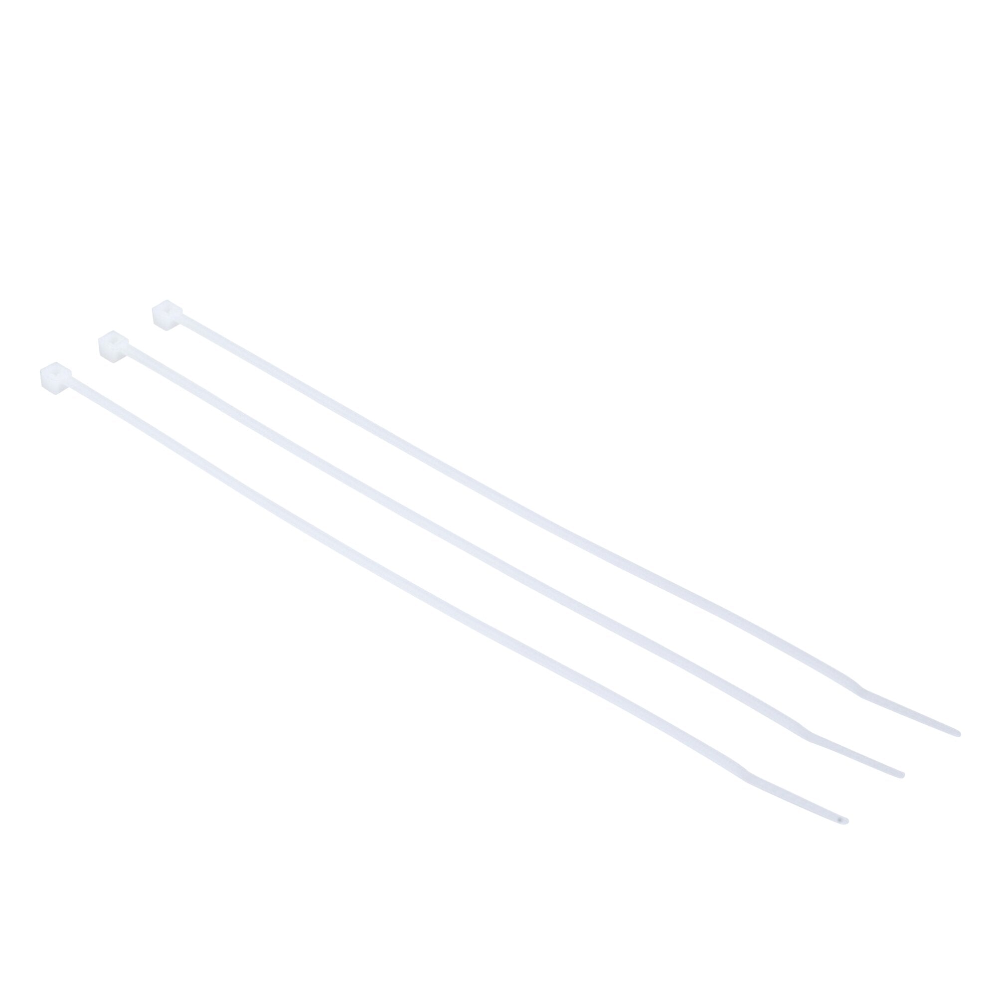 3M CT8NT18 Cable Ties - 8 Inch, 18 Lbs Tensile Strength, Nylon Zip Ties for Home, Office & Industrial Organization