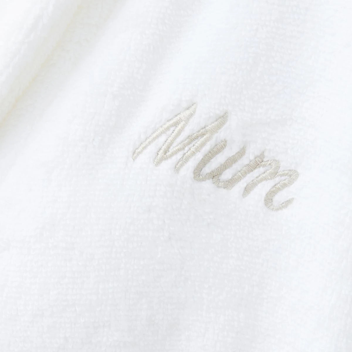 Sheridan AVEN Australian Cotton MUM Bath Robe - Soft White Long Women's Bathrobe for Spa, Lounge & Post-Shower Comfort