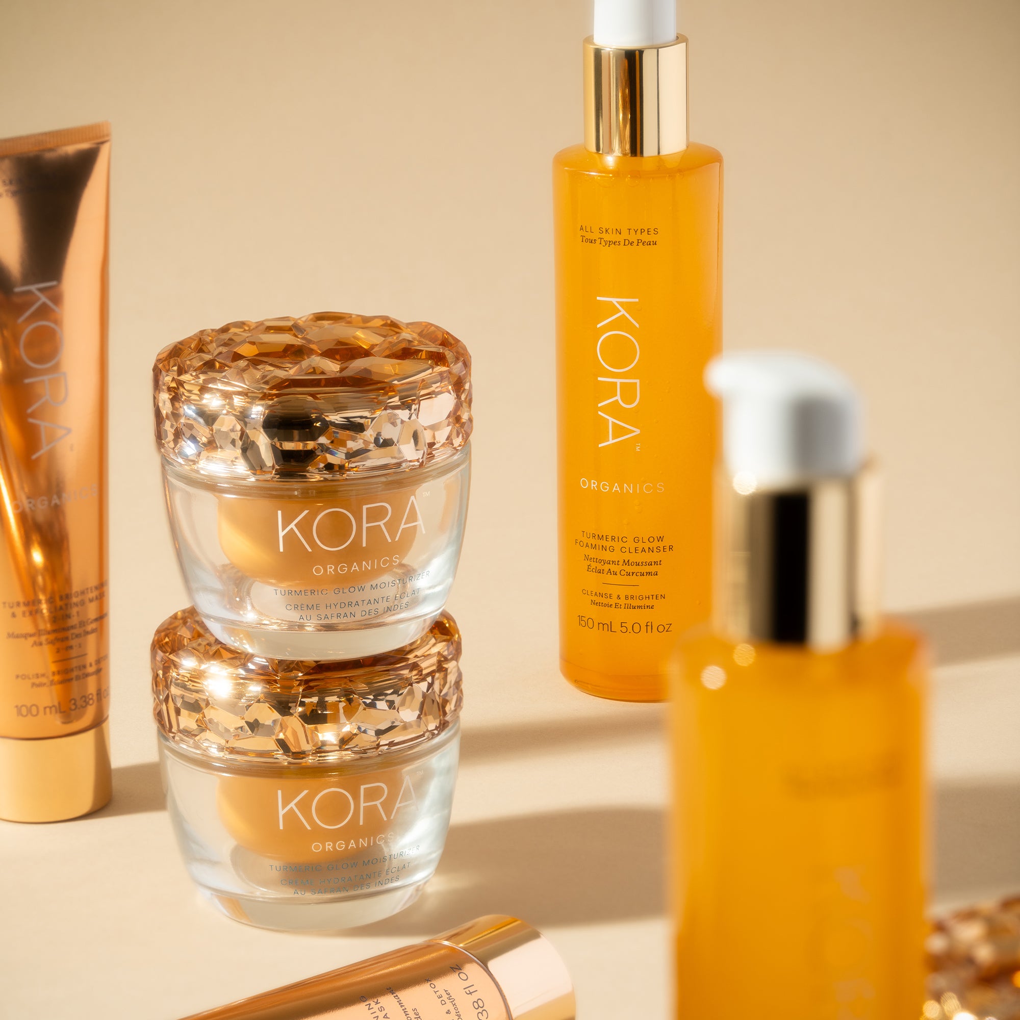 Organic Turmeric Glow Moisturizer for Face - Brightening & Hydrating Cream with Anti-Aging Benefits - Perfect for Dry, Dull Skin & Daily Skincare Routine