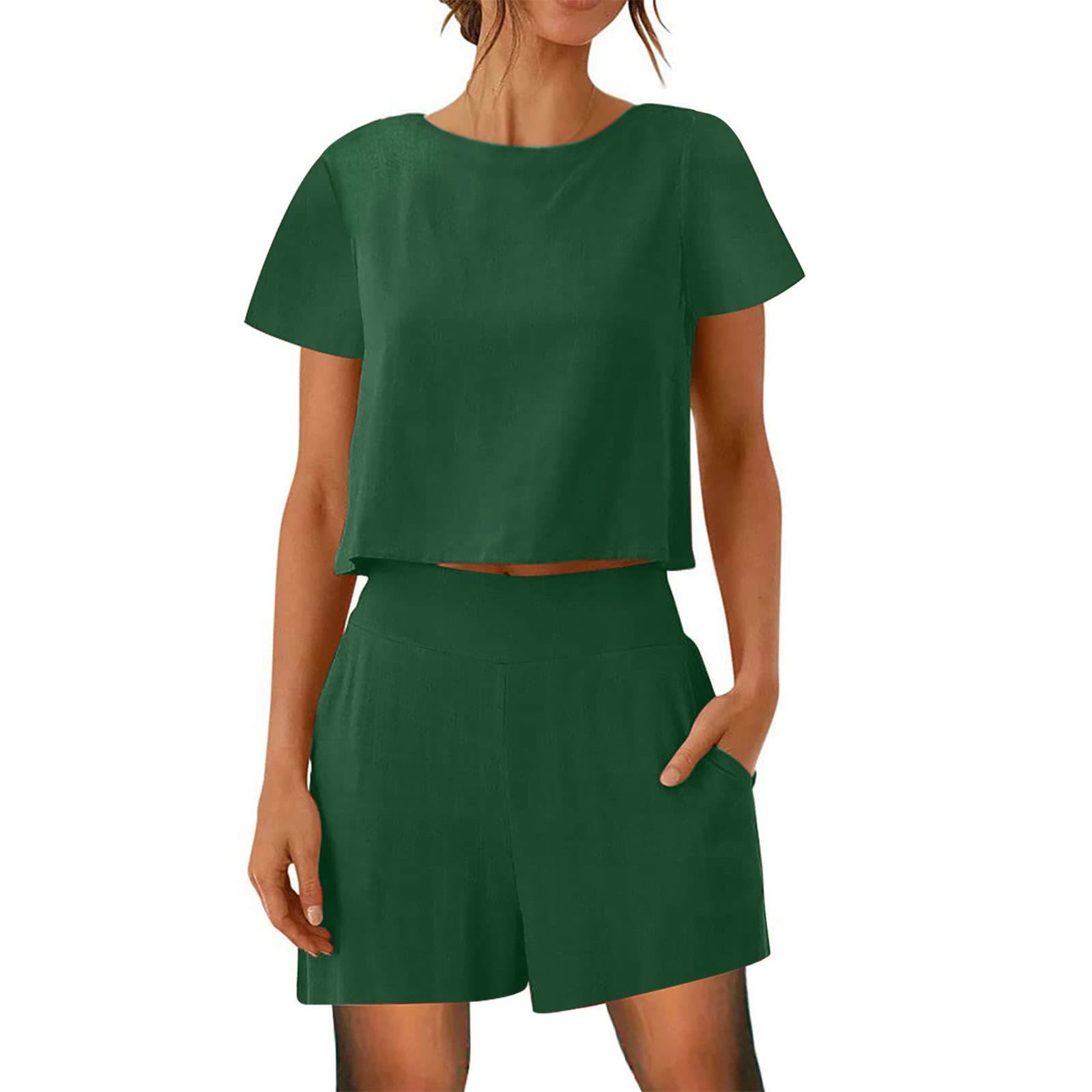 Women's 2-Piece Knit Lounge Set - Soft Satin Skirt & Top Comfy Outfit for Home, Sleepwear, Clubwear & Matching Couple Pajamas (2024 Collection) - Perfect for Relaxing, Date Nights & Family Matching Outfits