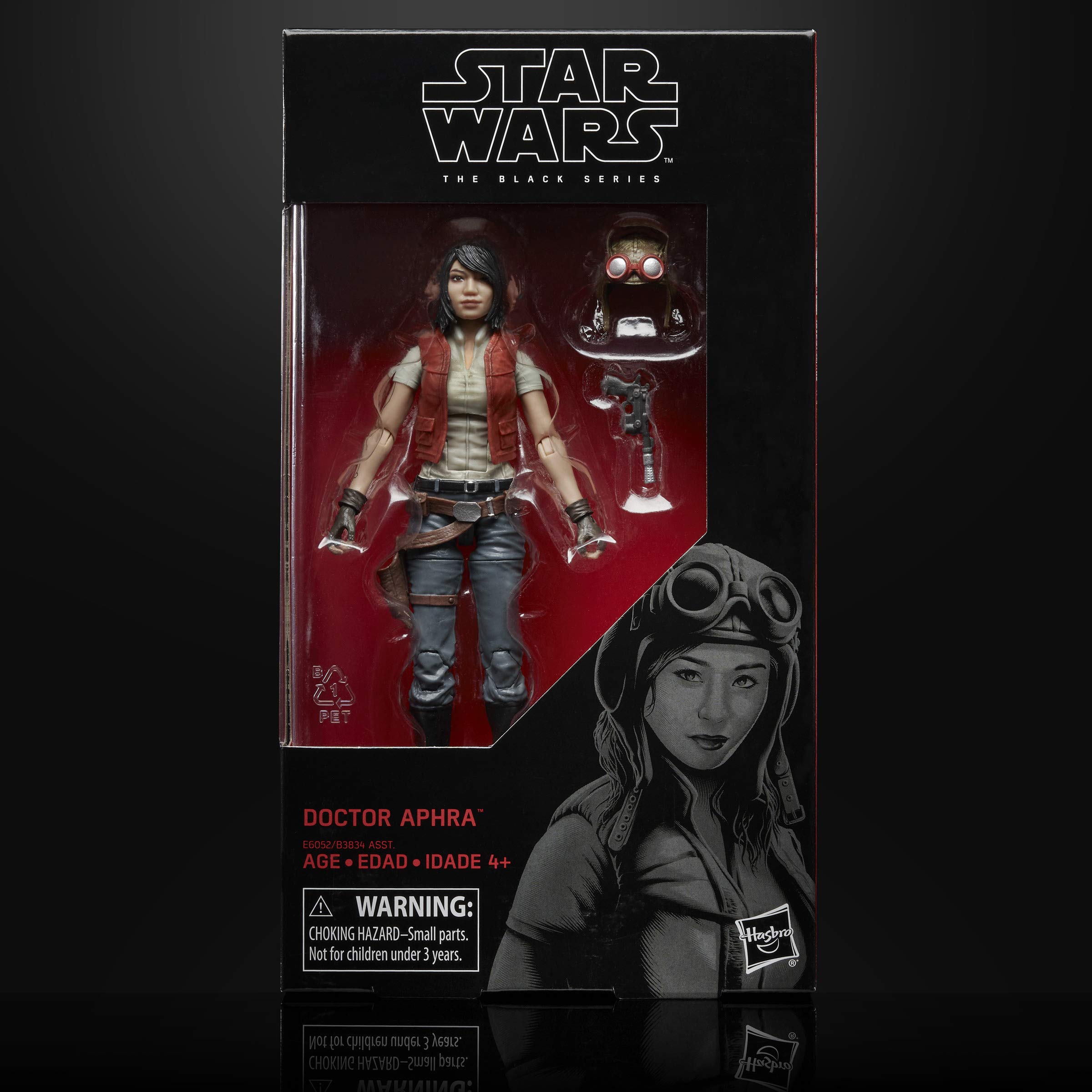 STAR WARS The Black Series Doctor Aphra 6-Inch Action Figure - Premium Collectible for Fans, Gift for Sci-Fi Lovers | Display, Cosplay, and Star Wars Collection Scenes
