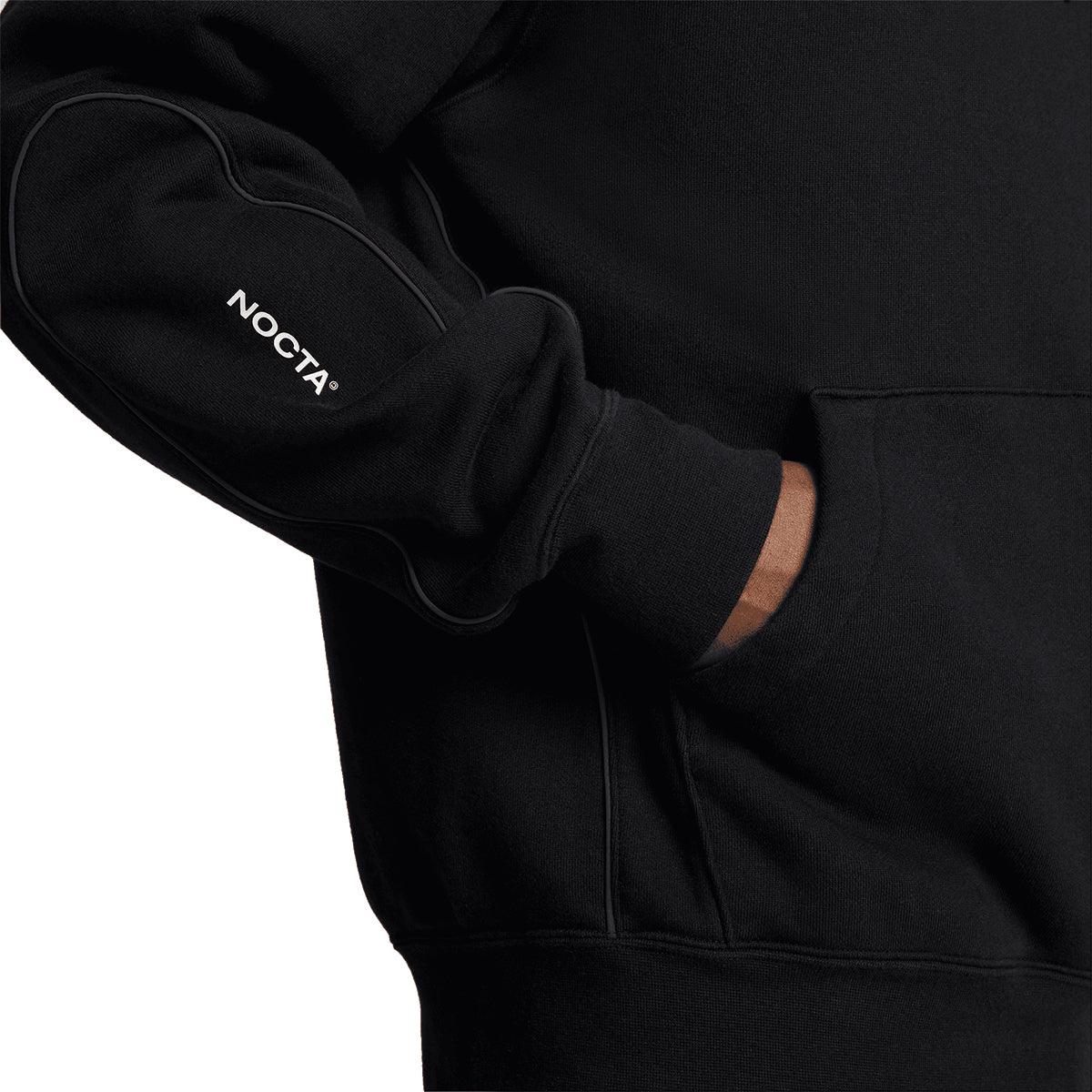 NOCTA Fleece Hoodie for Men - Black Warm Winter Pullover Hooded Sweatshirt | Streetwear Fashion, Casual Wear & Outdoor Activities