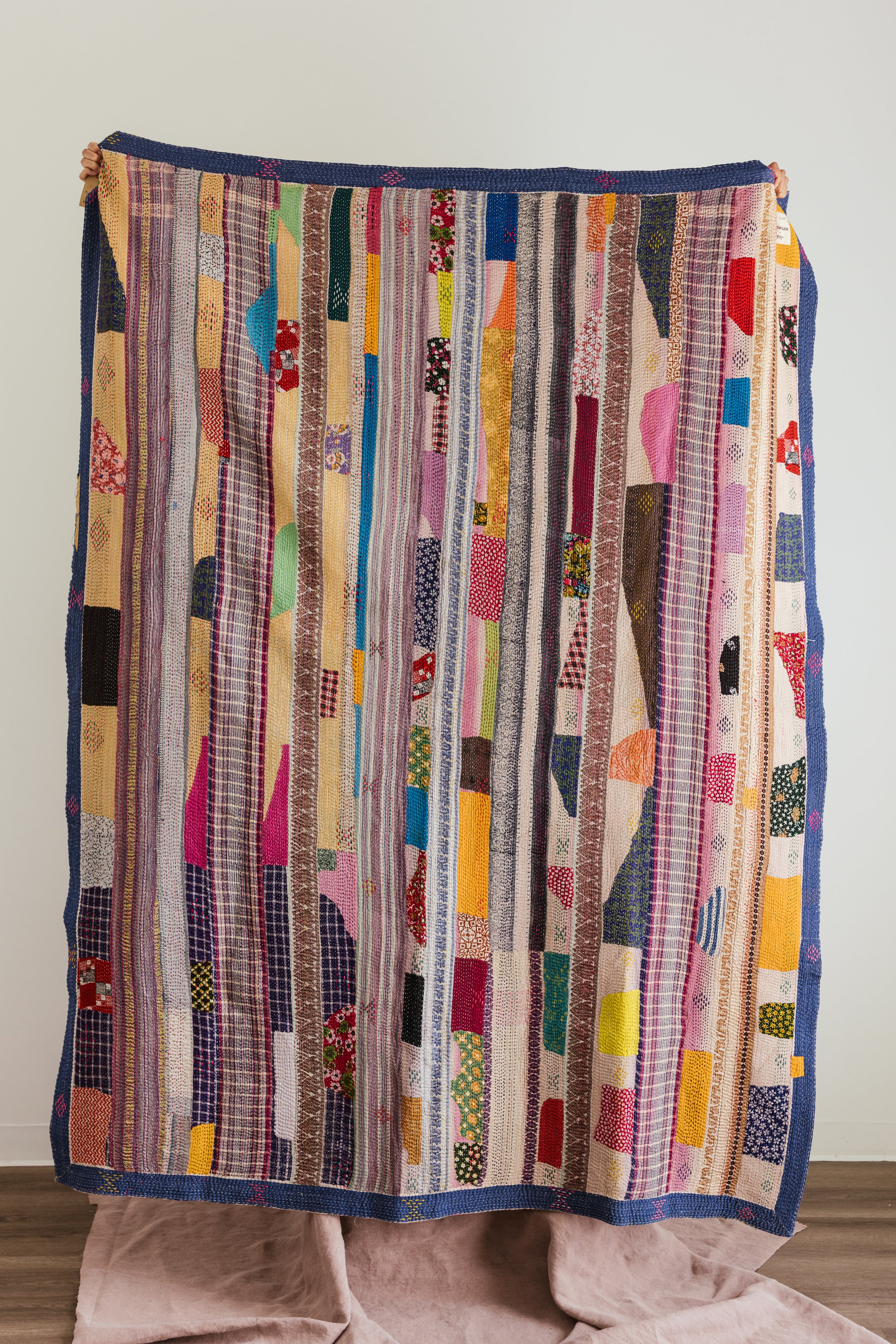 Aloka + BS Quilt #76 - Premium Quality Quilt for Home & Bedroom Decor - Perfect for Cozy Nights, Guest Rooms & Luxury Bedding