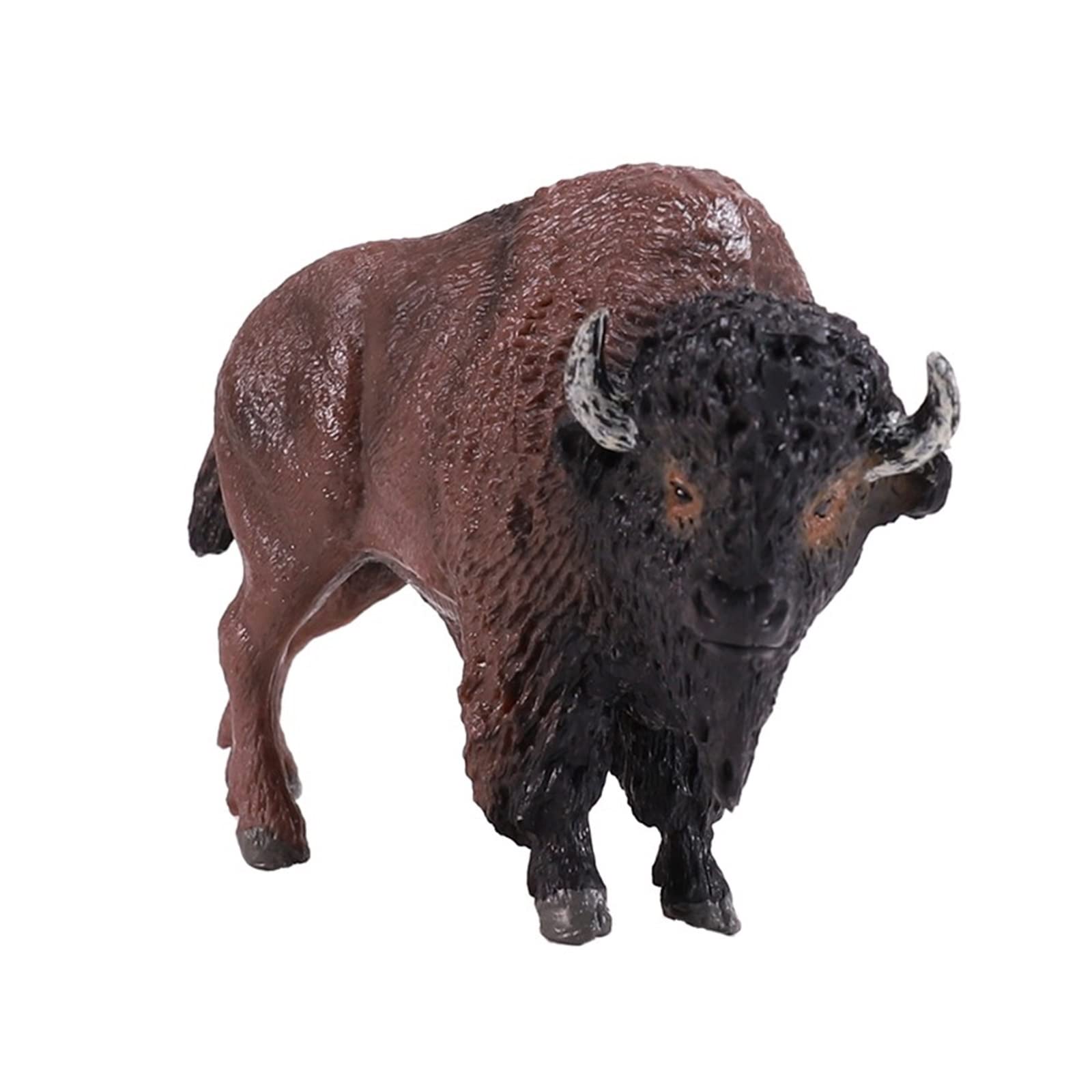 BELLAALONG Realistic PVC Animal Figures - American Bison & Jungle Animals Collection for Kids Play, Home Decor, and Educational Toys | Perfect for Birthday Gifts, Nursery Room Decor, and Preschool Learning Activities