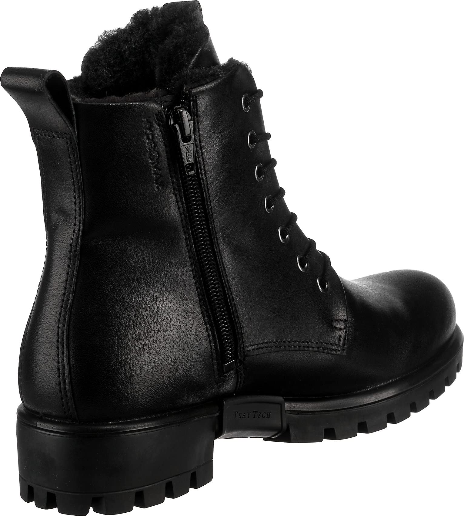 ECCO Women's Modtray Lace Fashion Boots - Waterproof Ankle Booties for Women, Comfortable Winter Shoes with Cushioned Insoles | Perfect for Office, Casual Outfits & Winter Walking