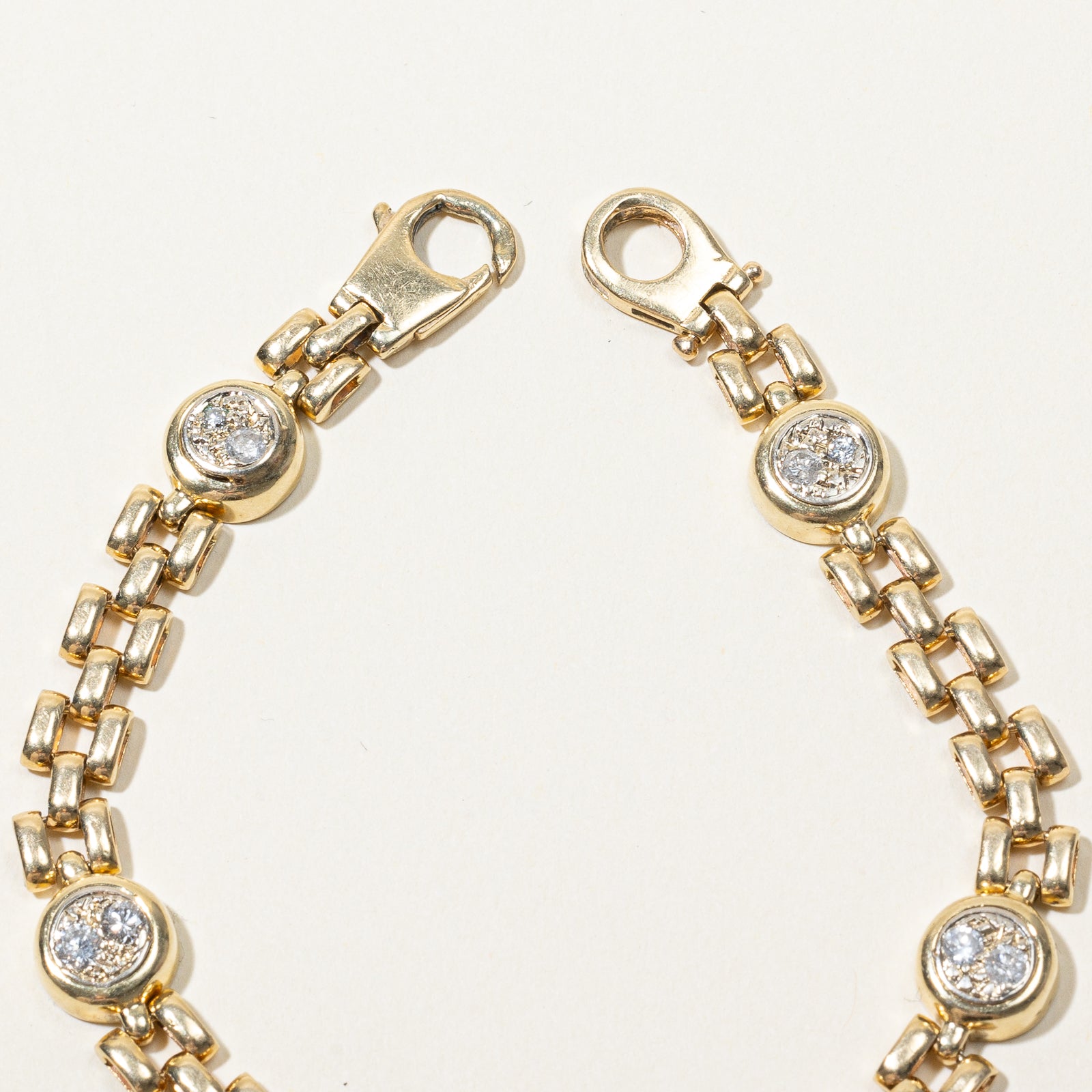 Diamond Panther Chain Bracelet | 0.63ctw Genuine Diamonds | 7.5 Inch Adjustable | Luxury Jewelry for Women | Perfect for Parties, Weddings & Special Occasions