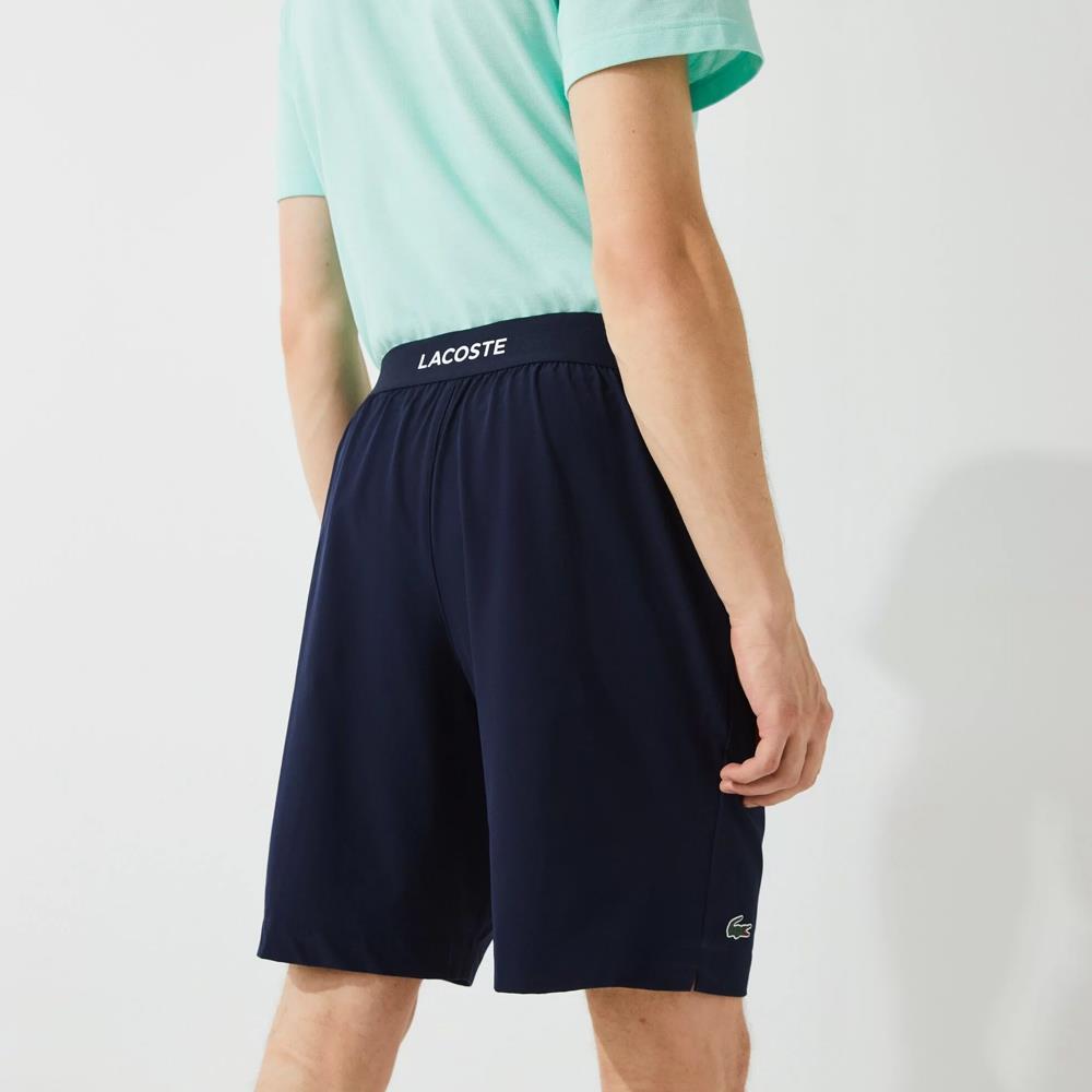 Lacoste Men's Sport Ultra Light Shorts - Navy Blue Quick-Dry Athletic Shorts for Running, Gym & Casual Wear