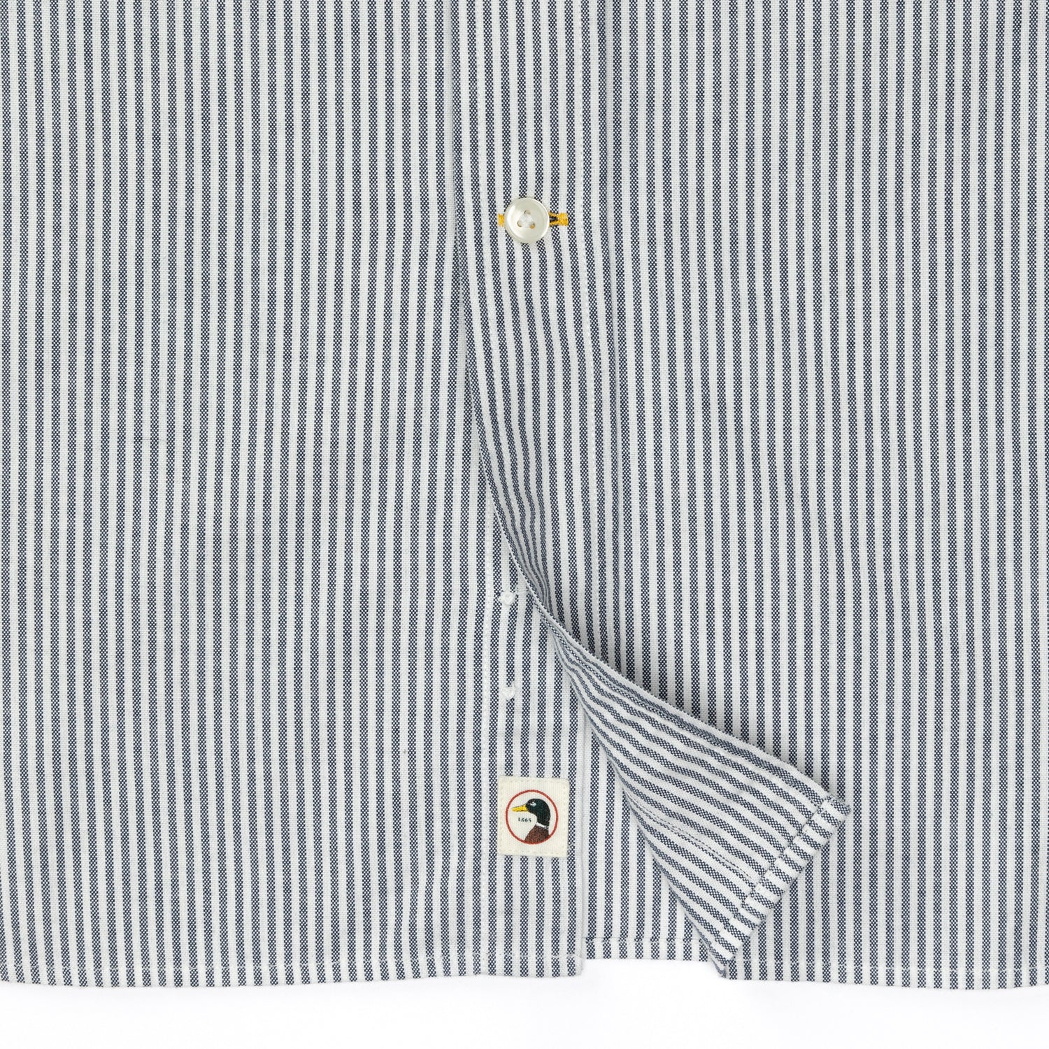 Collins Men's Stripe Cotton Oxford Sport Shirt - Casual Button Down Shirt for Work, Office & Business Meetings | Breathable Comfort Fit Dress Shirt for Men