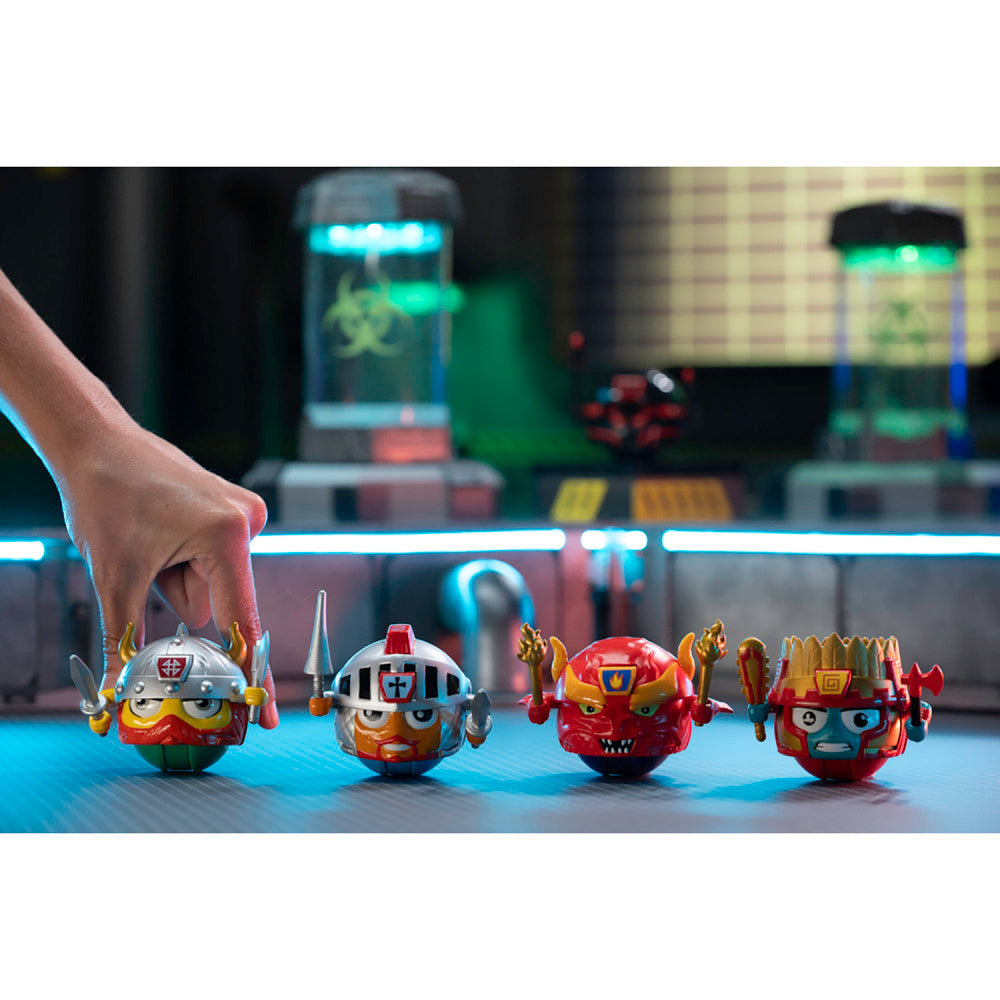 Battle Ballz: Epic Collectors Pack - 4 Warrior Action Figures for Kids | Perfect for Playtime, Collecting & Display | Great Gift for Boys & Girls