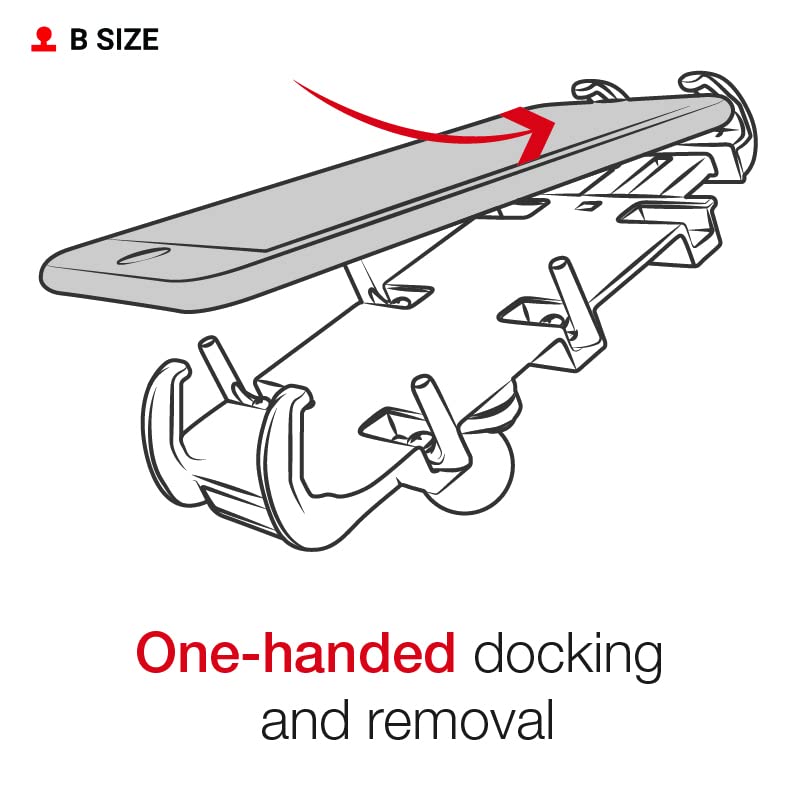 RAM Quick-Grip Spring Loaded Holder with Pre-Assembled 1