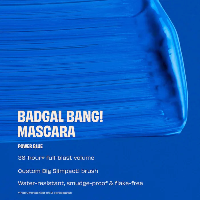 Benefit Cosmetics BADgal BANG! Volumizing Mascara - Lengthening & Thickening for Dramatic Lashes - Perfect for Night Out, Date Night & Special Occasions