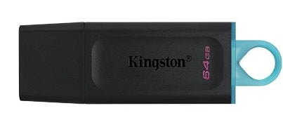 Kingston DataTraveler Exodia USB 3.2 Flash Drive 32GB/64GB/128GB - High-Speed Portable Memory Stick with Protective Cap for PC, Mac, Laptop - Perfect for Work, School, Travel & Data Backup