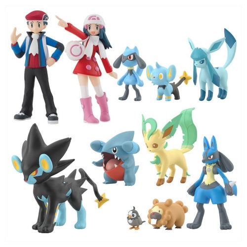 Pokemon Scale World 1/20 Sinnoh Region Vol. 02 Bandai Mini Action Figure Set - Perfect for Collectors, Display & Pokemon Battle Scenes