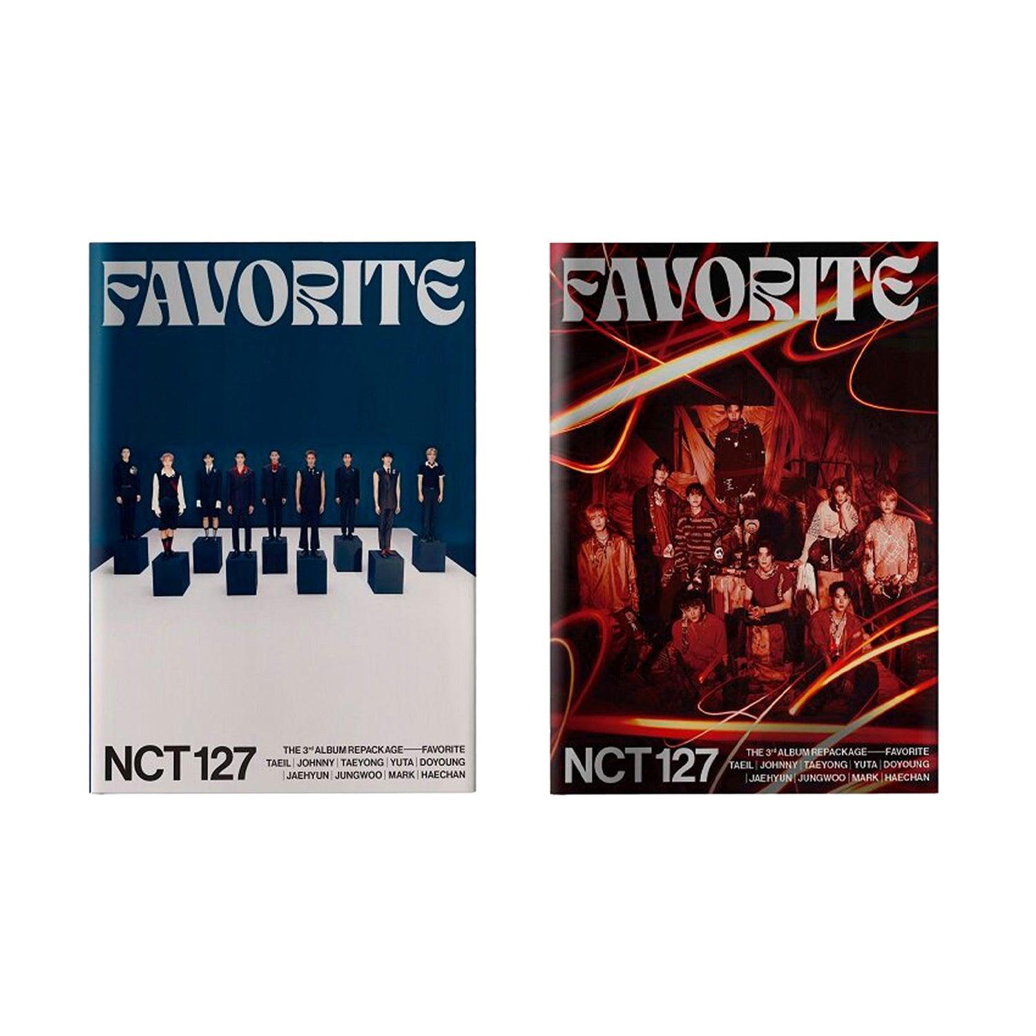NCT 127 3rd Album Repackage 'FAVORITE' - K-Pop Music CD with Photobook & Poster - Perfect for K-Pop Fans, Collectors and Gift Giving