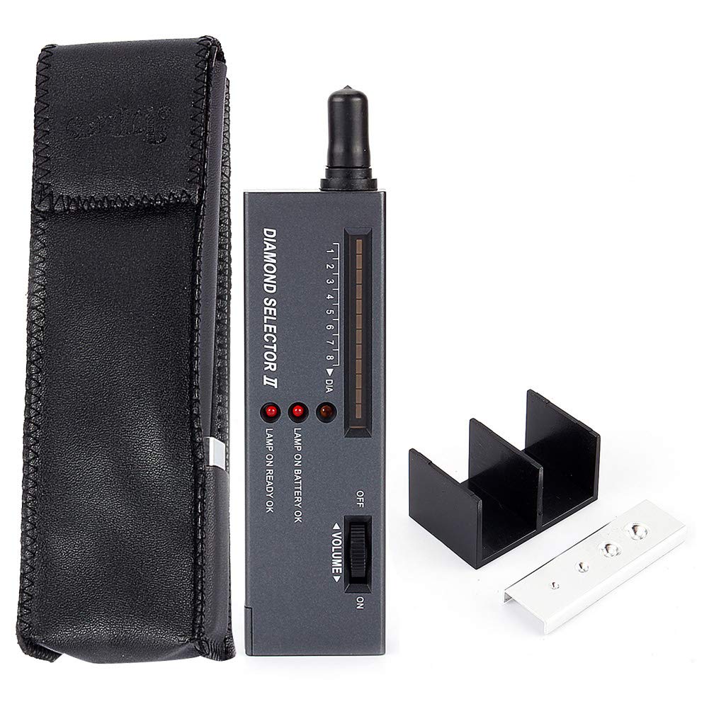 Professional Diamond Tester for Jewelry - Portable LED Gemstone Detector with Accurate Selector Tool | Perfect for Jewelers, Pawn Shops & Home Use