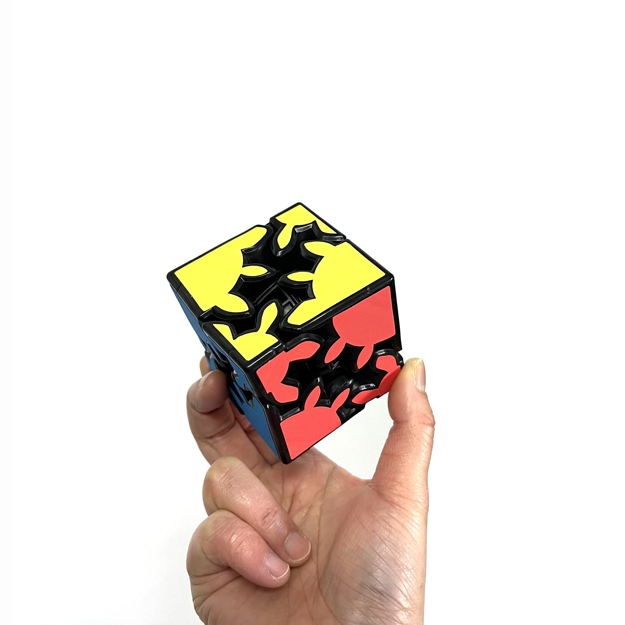2x2x2 Gear Cube - Magic Speed Puzzle Cube for Kids & Adults - Perfect for Brain Training, Stress Relief & Fun Challenges